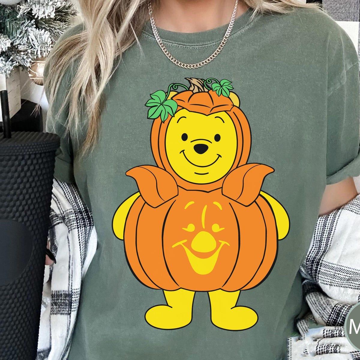 Winnie The Pooh With Piglet Pumpkin Shirt 6