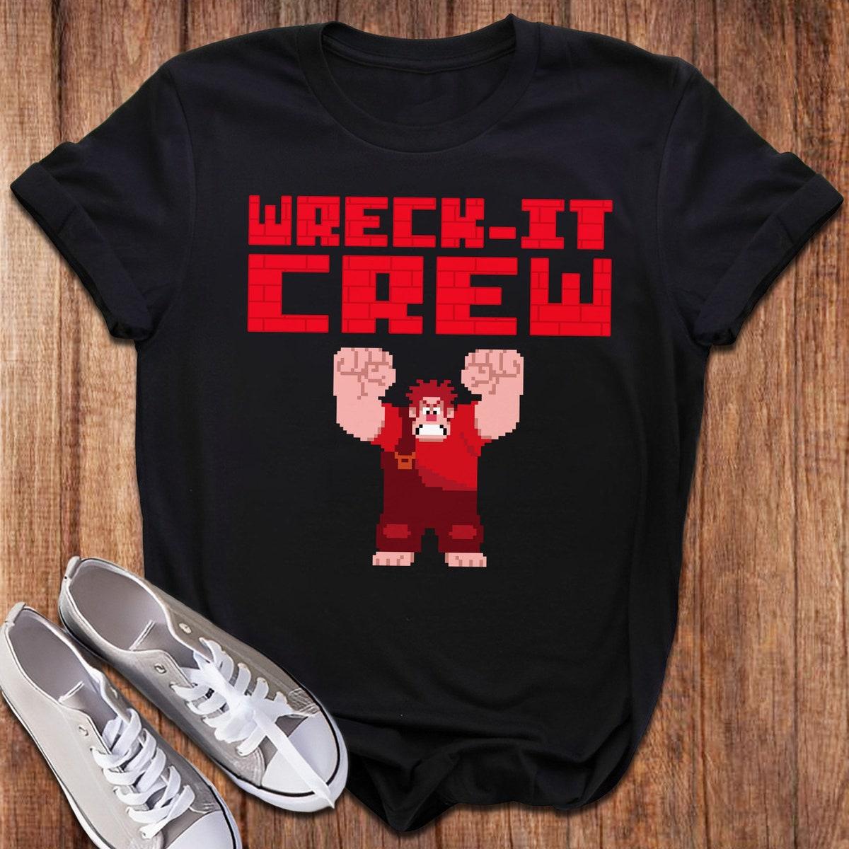 Wreck It Ralph Shirt Wreck It Crew Fix It Crew Matching Shirt 2