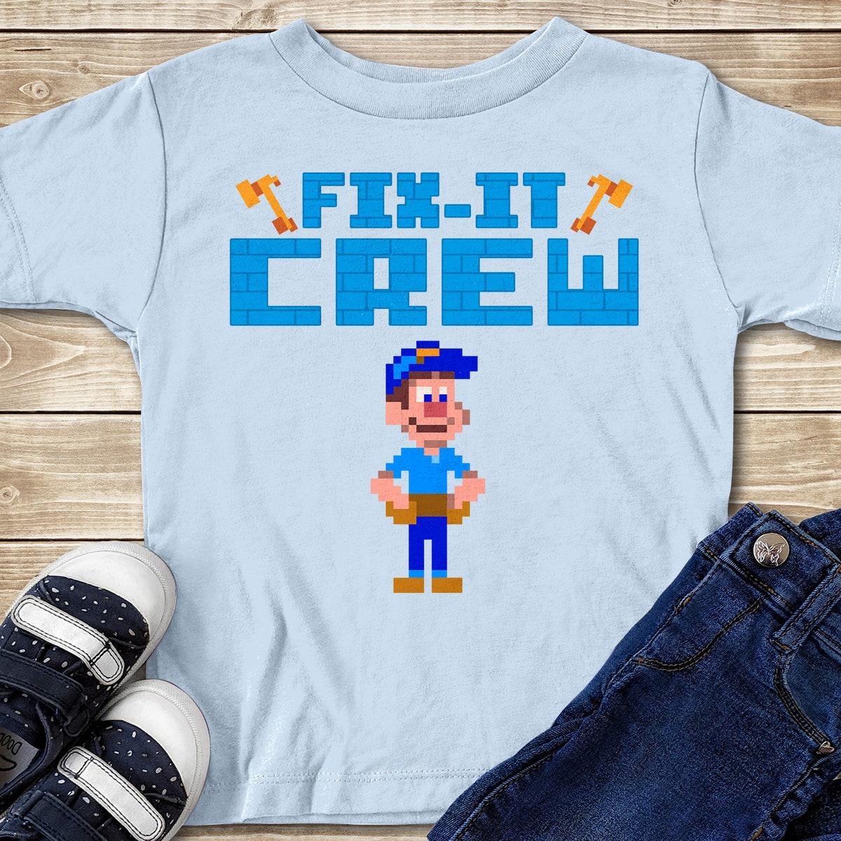 Wreck It Ralph Shirt Wreck It Crew Fix It Crew Matching Shirt 3