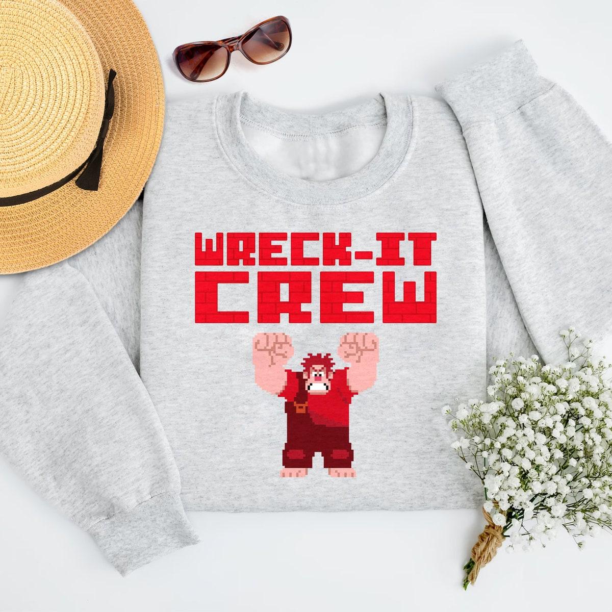 Wreck It Ralph Shirt Wreck It Crew Fix It Crew Matching Shirt 4