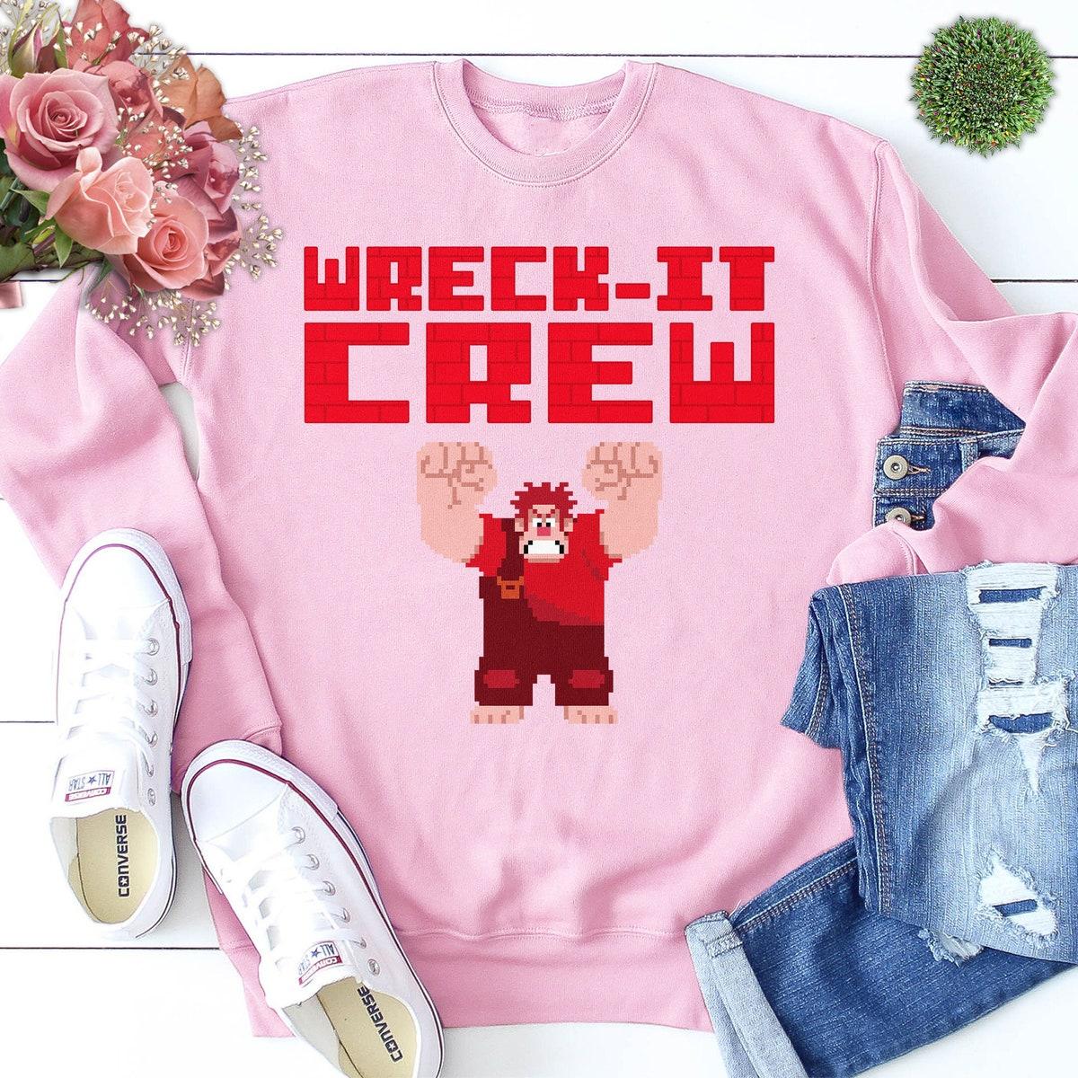 Wreck It Ralph Shirt Wreck It Crew Fix It Crew Matching Shirt 5