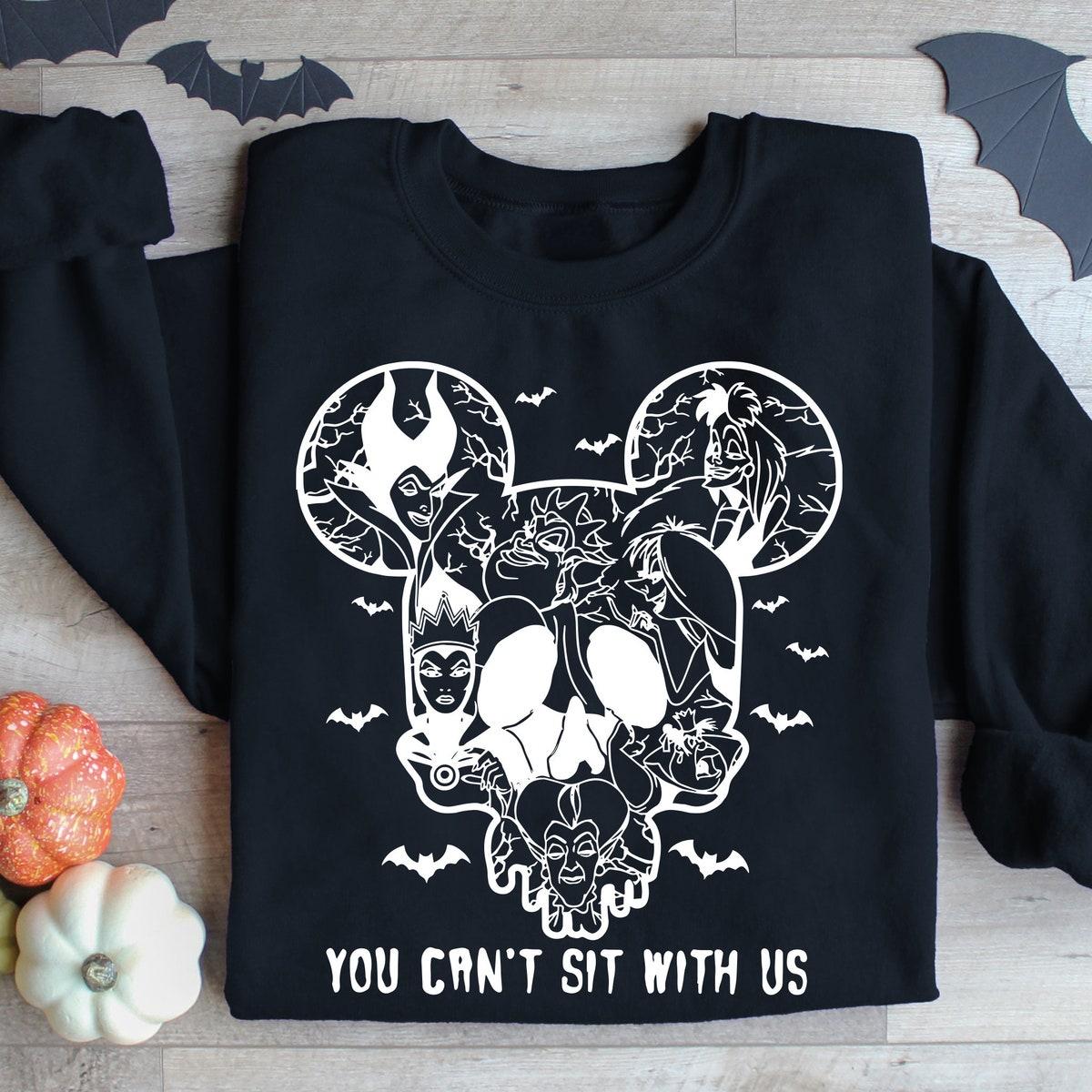 You Can't Sit With Us Halloween Witches Shirt 1