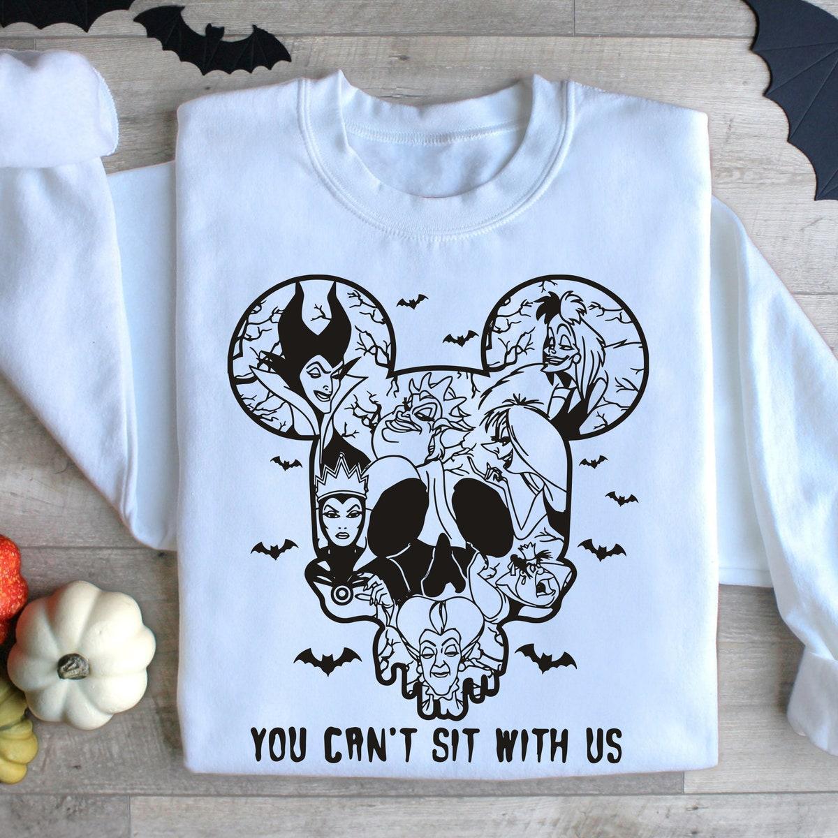 You Can't Sit With Us Halloween Witches Shirt 2