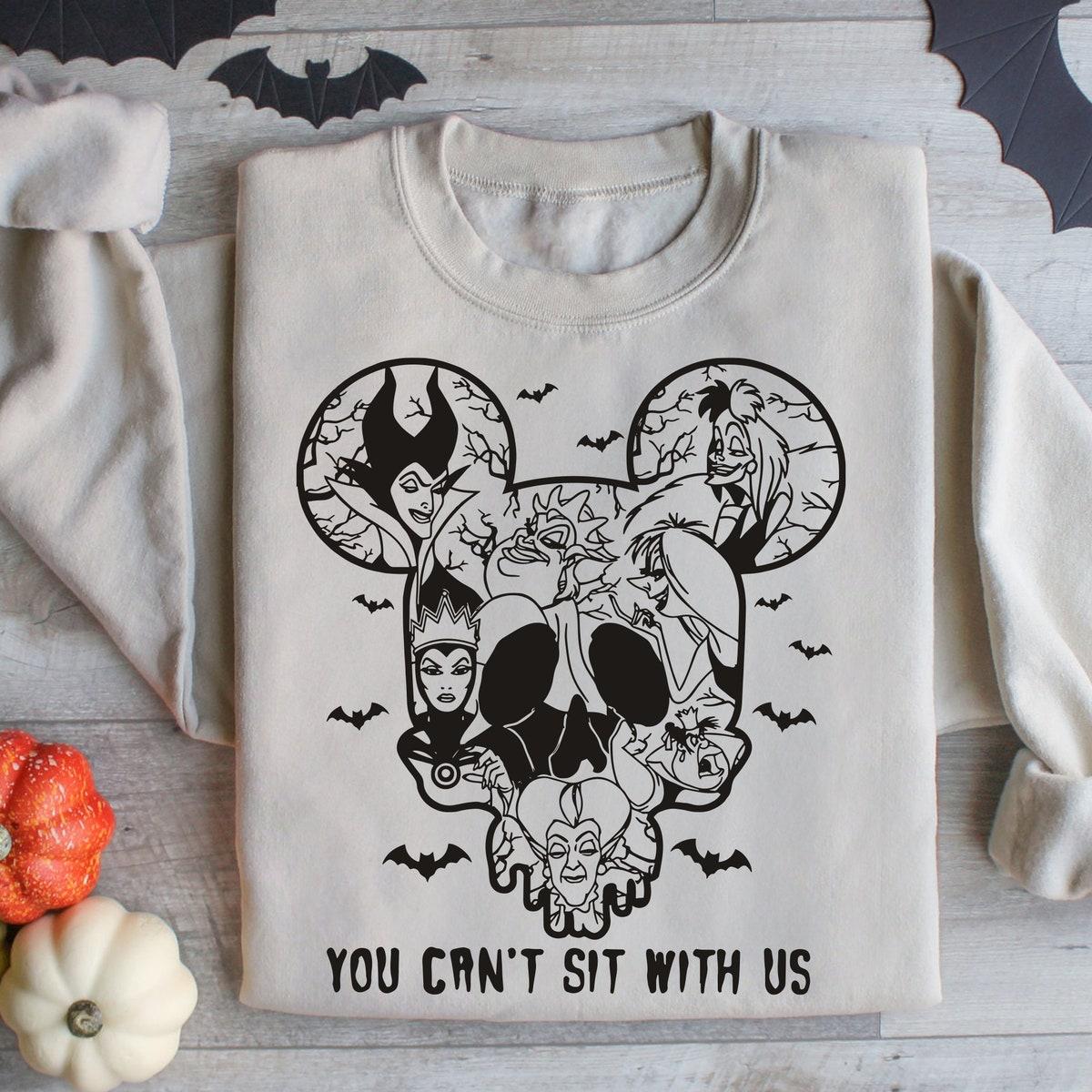 You Can't Sit With Us Halloween Witches Shirt 3