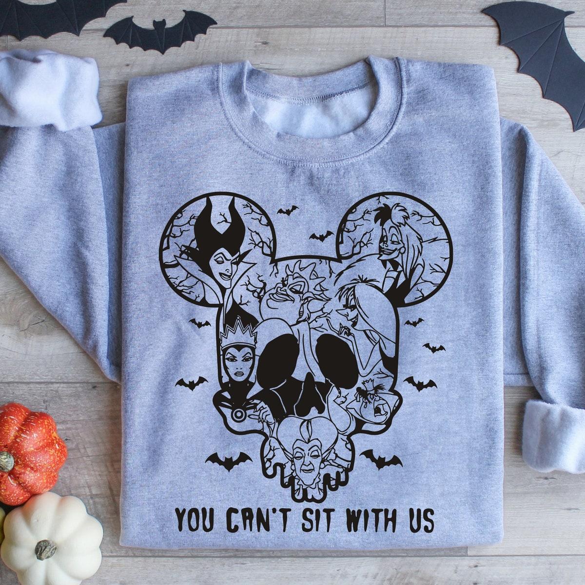 You Can't Sit With Us Halloween Witches Shirt 4