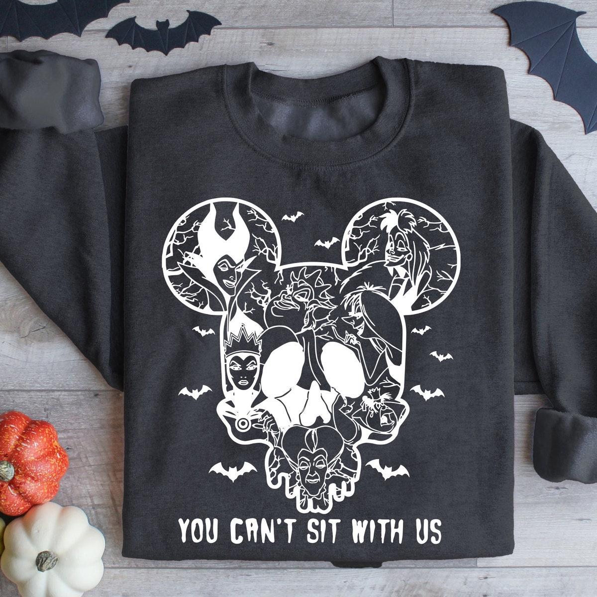 You Can't Sit With Us Halloween Witches Shirt 5