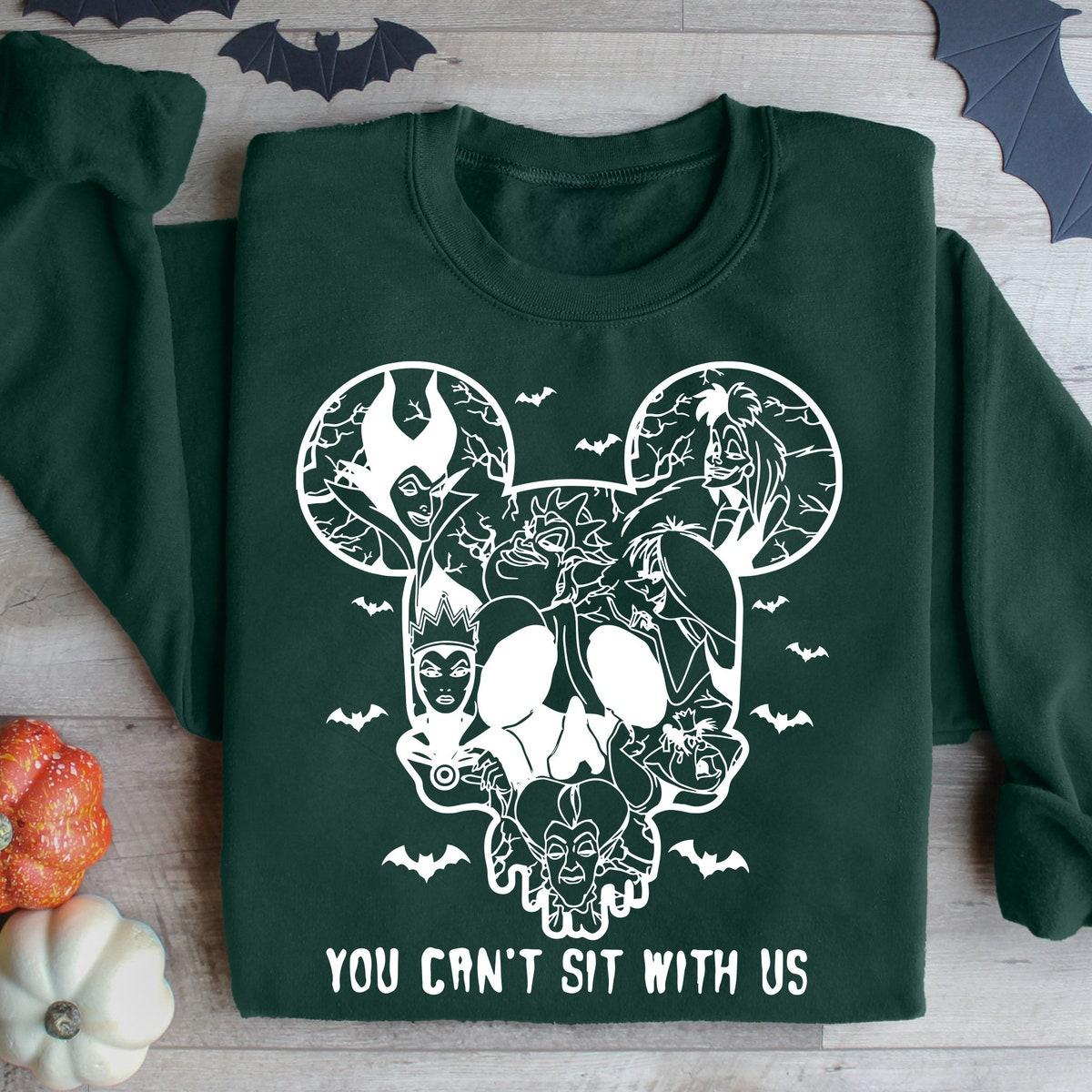 You Can't Sit With Us Halloween Witches Shirt 6