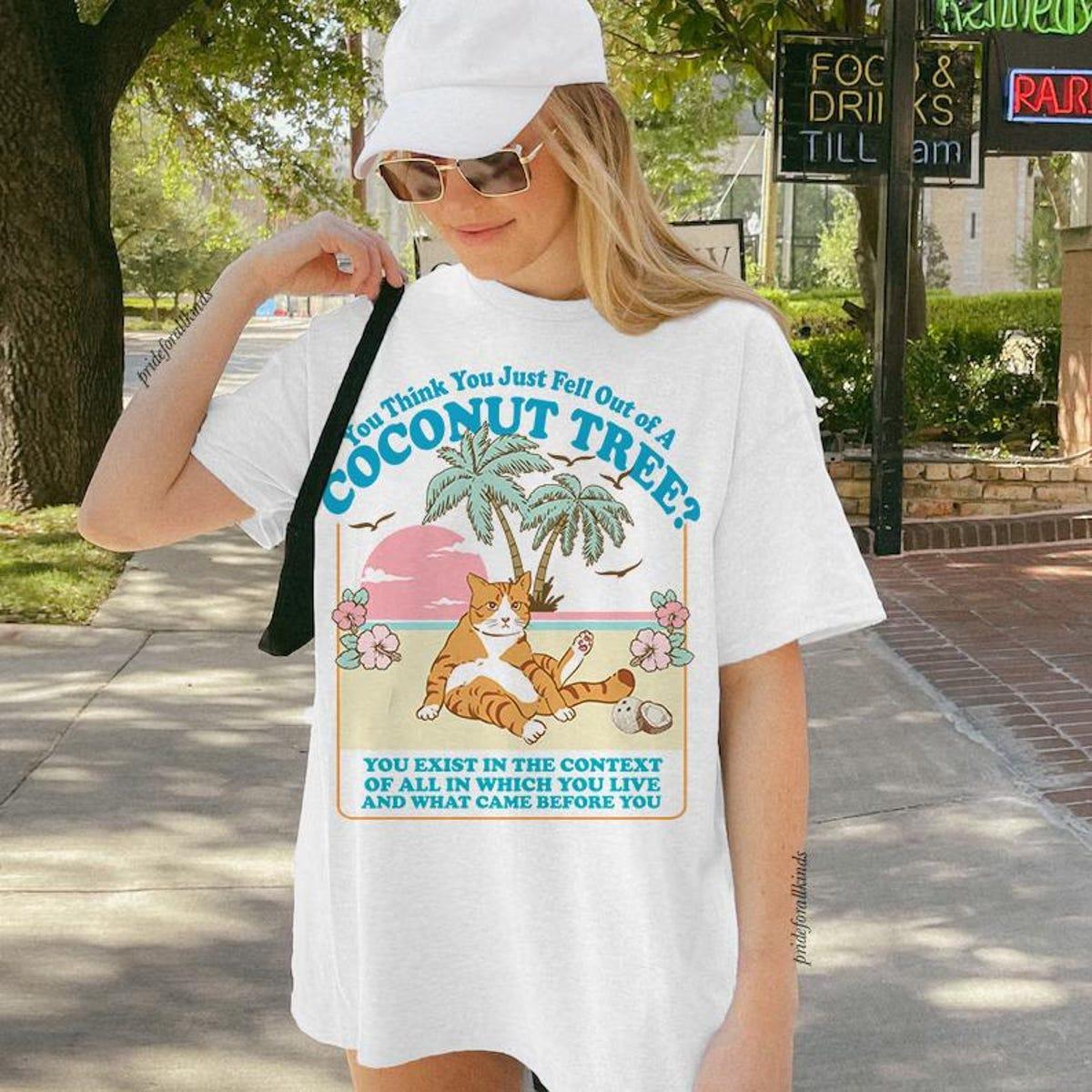 You Think You Just Fall Out Of A Coconut Tree Kamala Harris Shirt 2