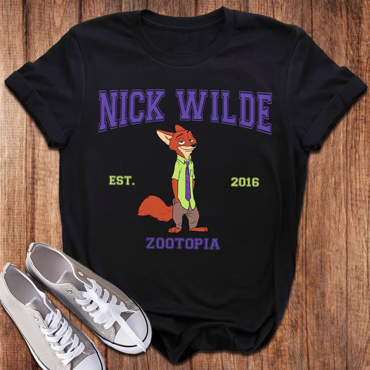 Zootopial Character Est Matching Shirt 3