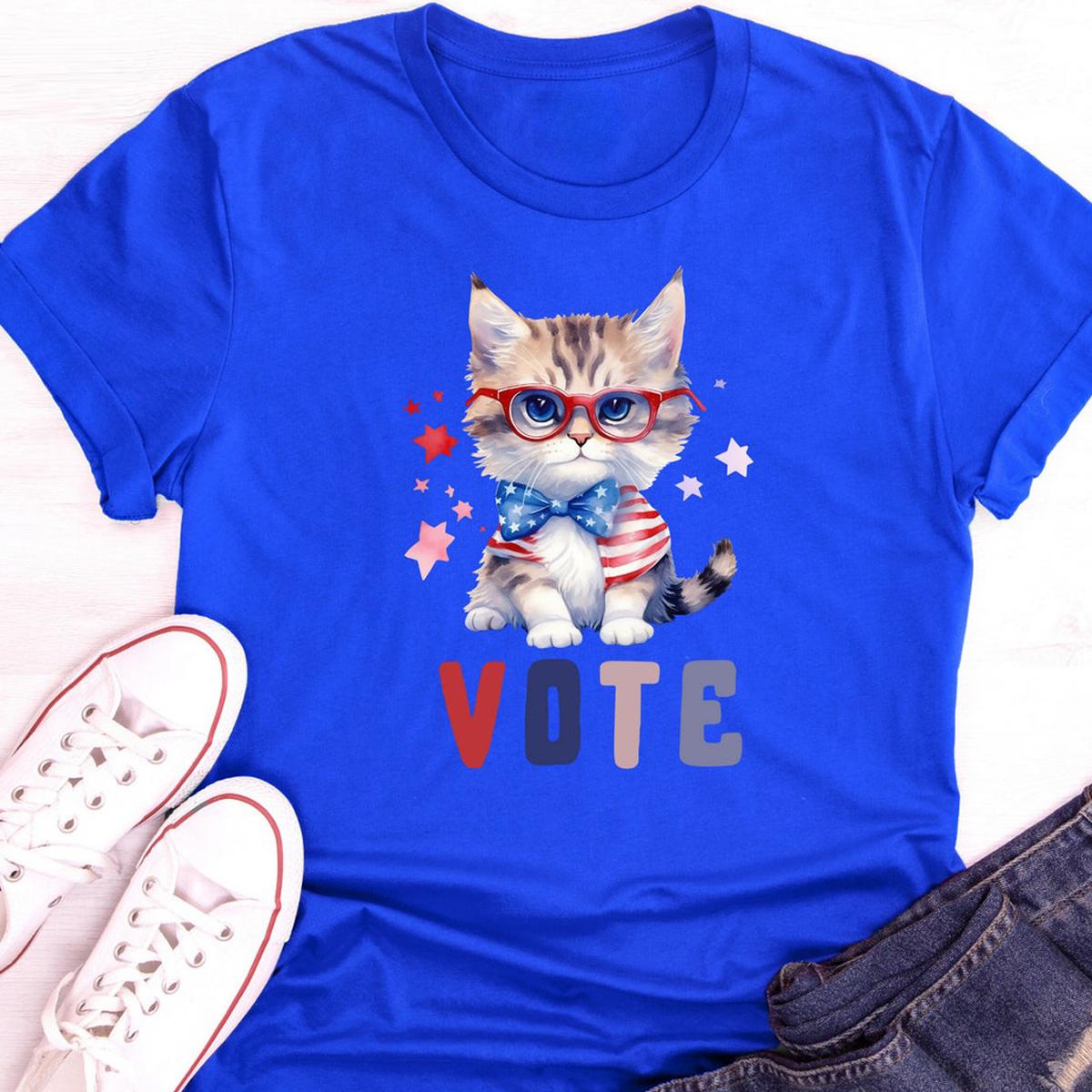 2024 Vote Presidential Election Cat Lovers Shirt 5