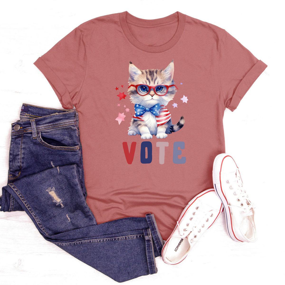 2024 Vote Presidential Election Cat Lovers Shirt 6