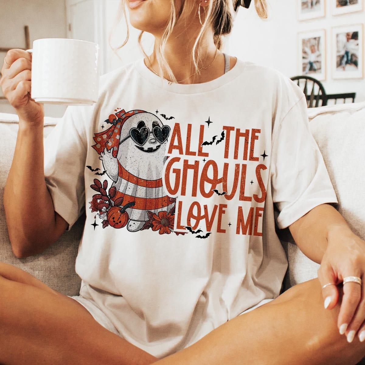 All The Ghouls Love Me Funny Halloween Shirt 3