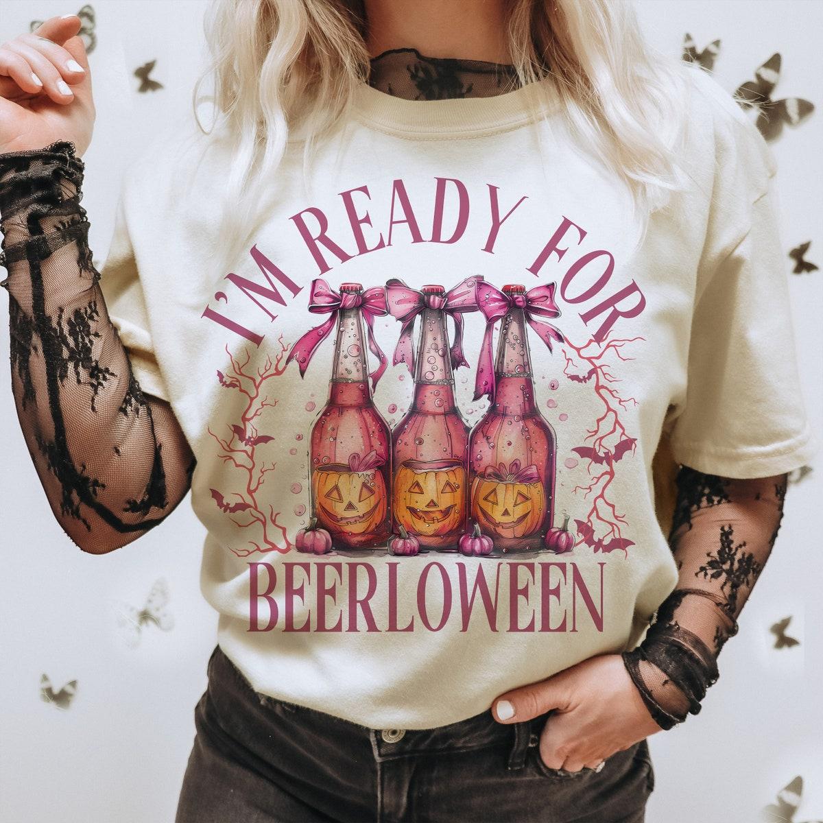 Beer And Bats Halloween Drink Shirt 1