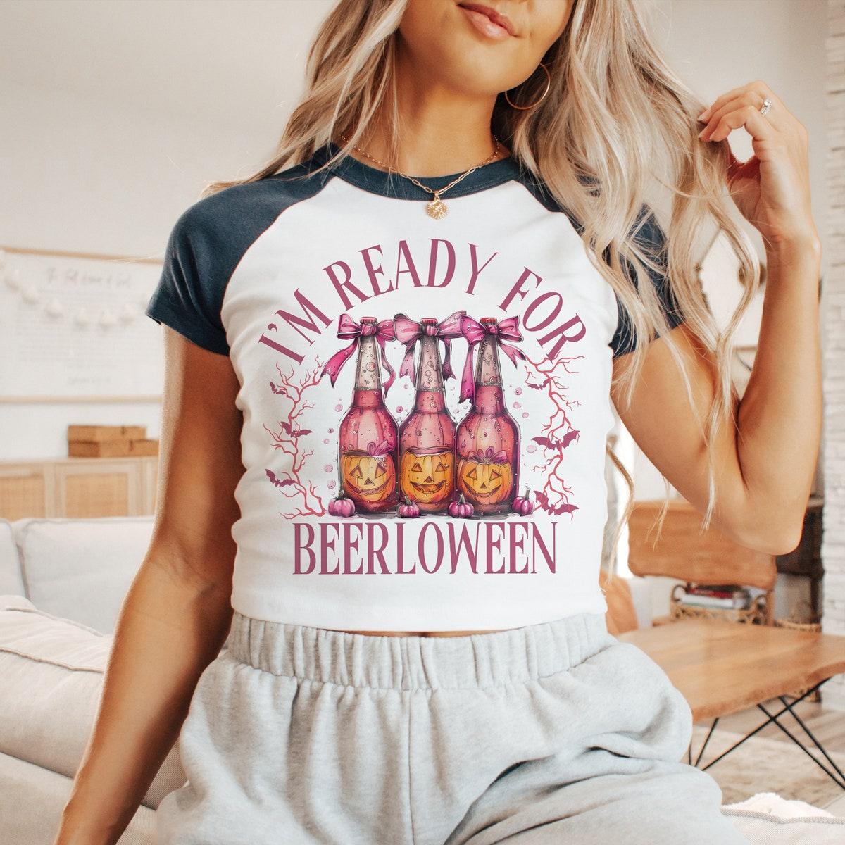 Beer And Bats Halloween Drink Shirt 2