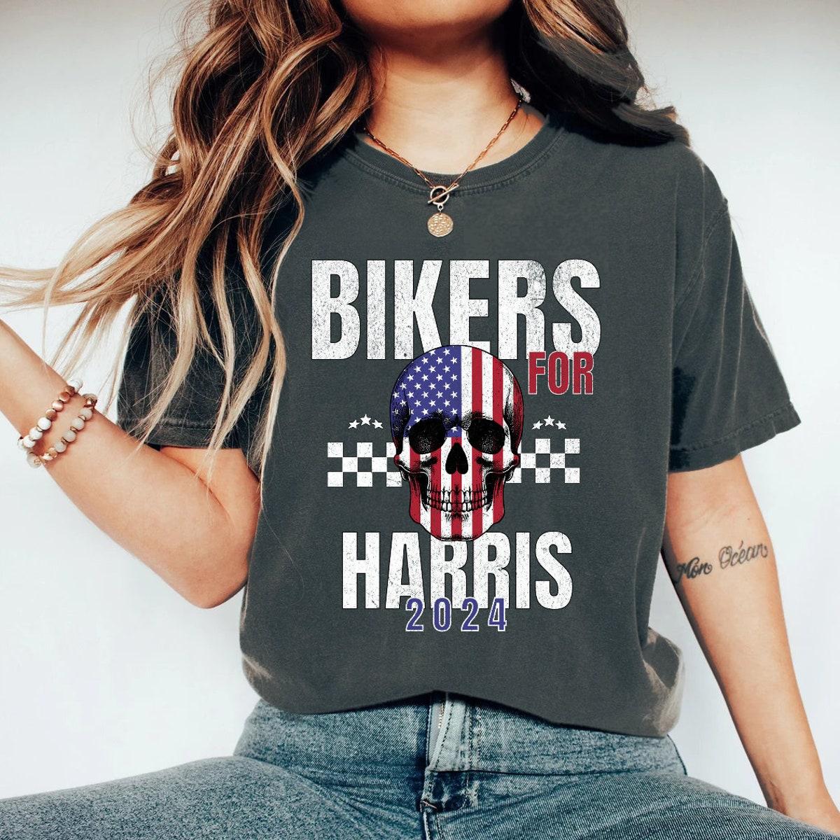 Bikers For Kamala Harris 2024 Shirt 4