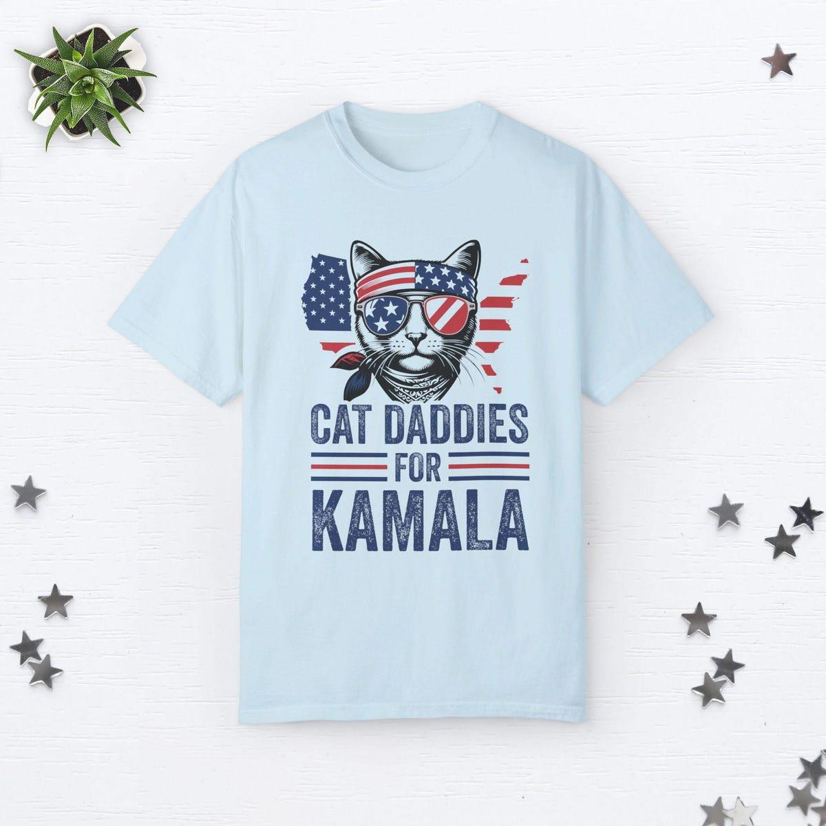 Cat Daddies For Kamala Childless Cat Dad Shirt 6