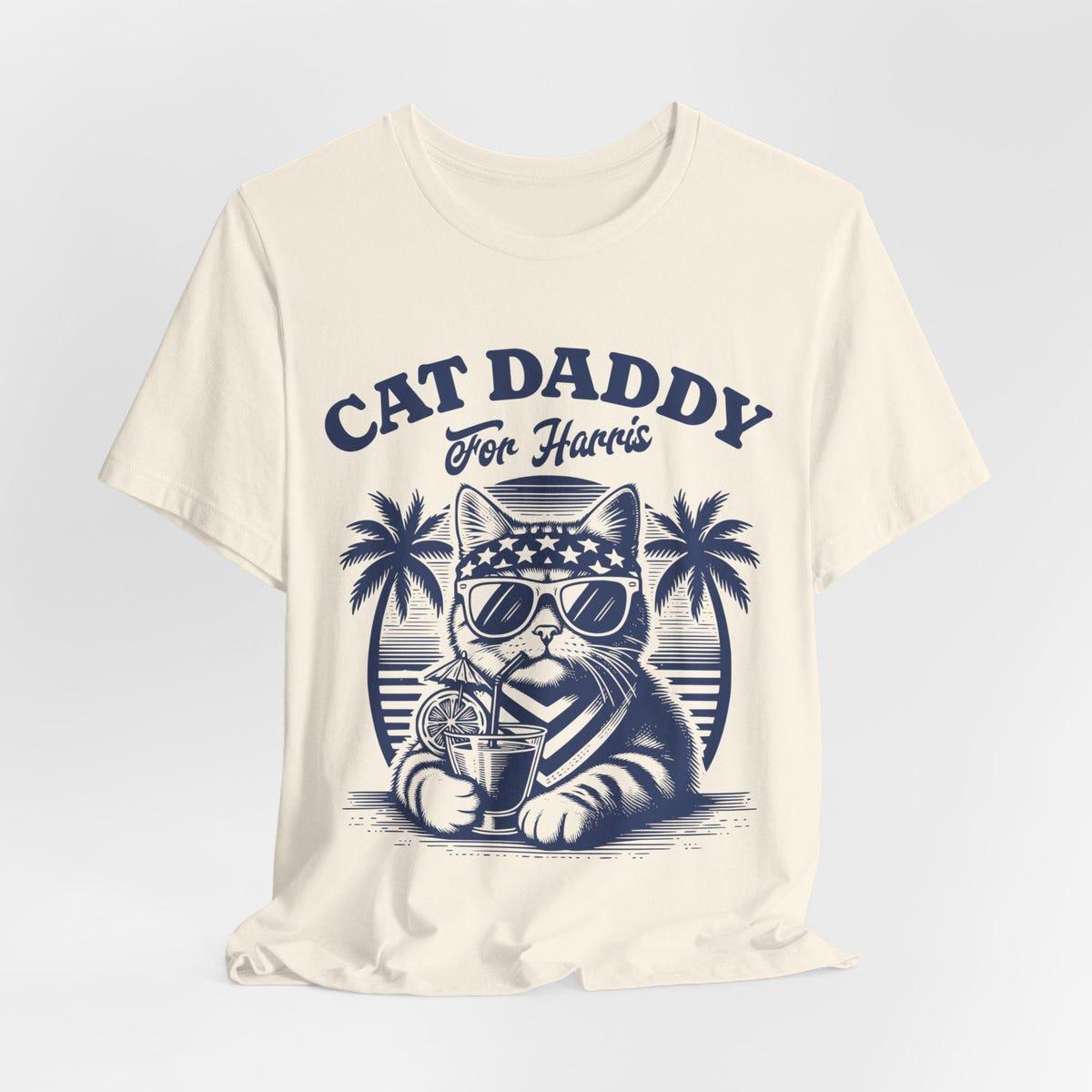 Cat Daddy For Kamala Election 2024 Shirt 4