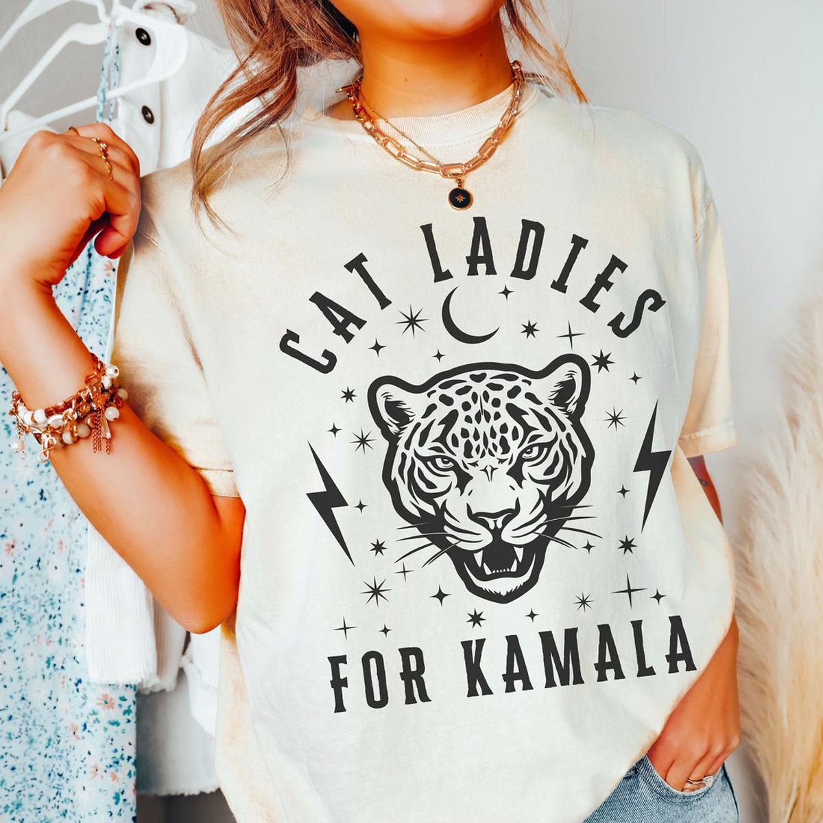 Celestial Jaguar Lightning Bolts Kamala Harris Voting Election 2024 Shirt 2