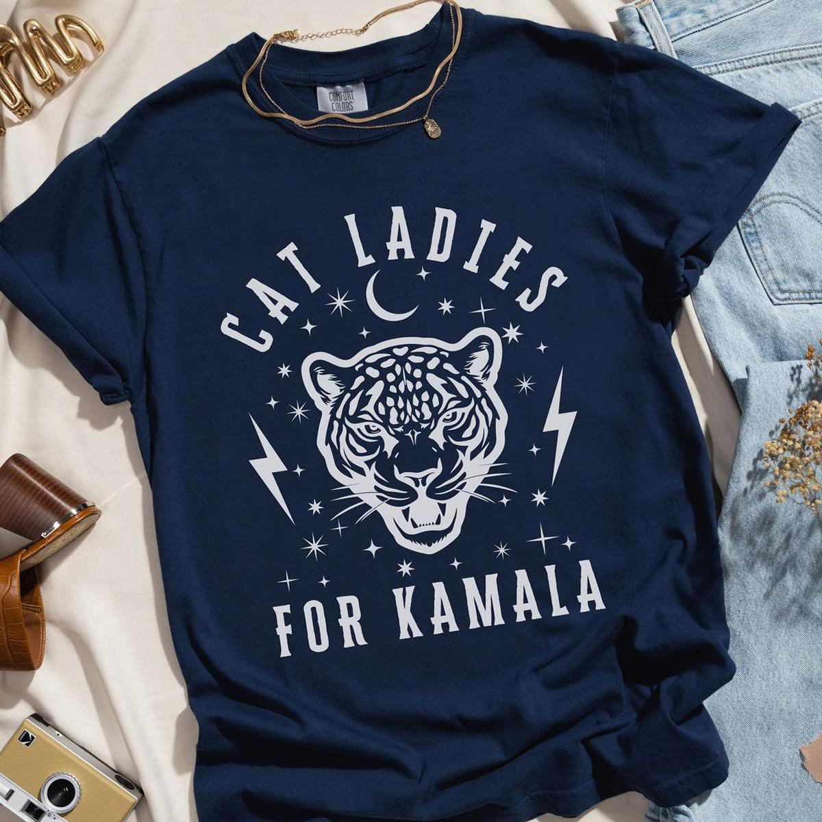 Celestial Jaguar Lightning Bolts Kamala Harris Voting Election 2024 Shirt 3