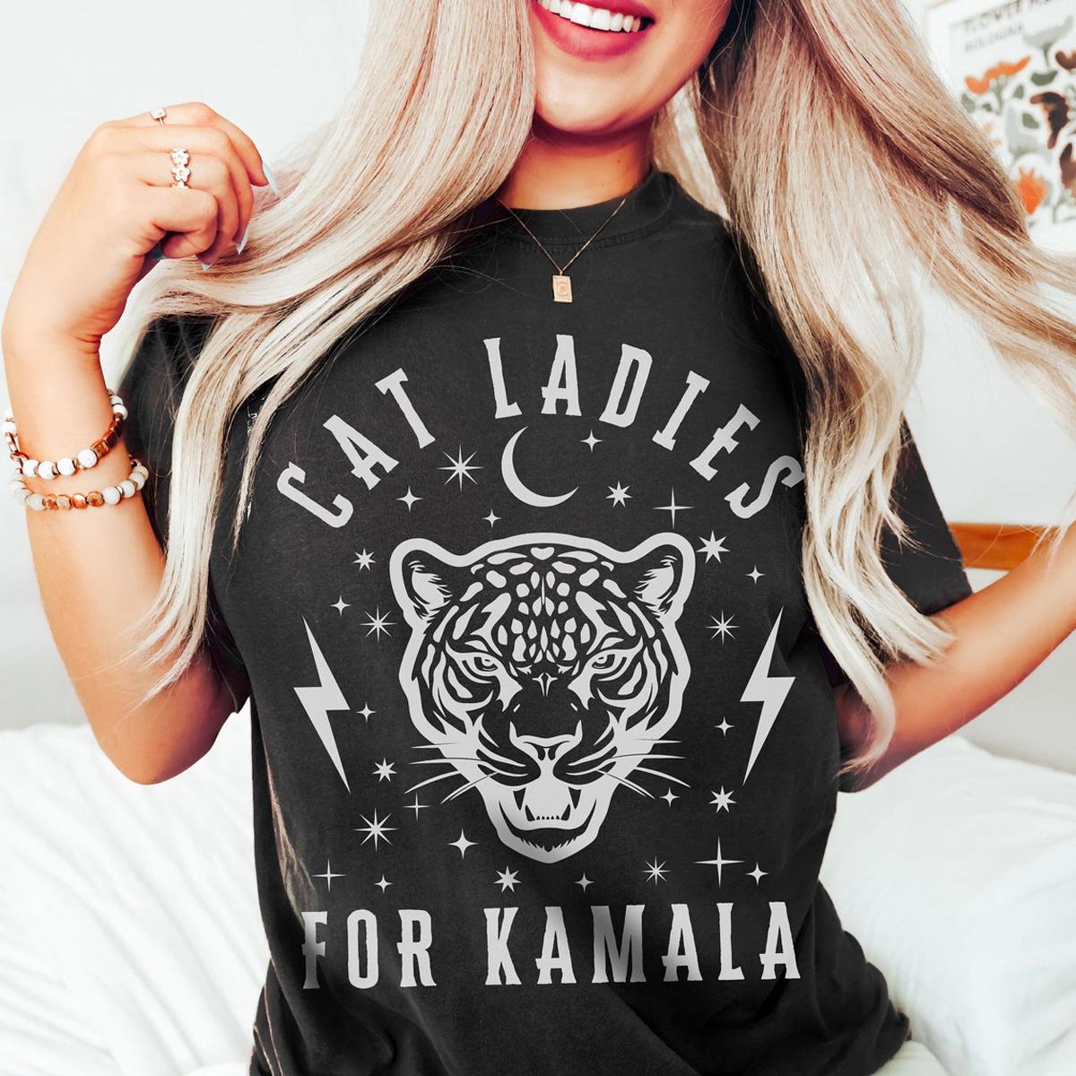 Celestial Jaguar Lightning Bolts Kamala Harris Voting Election 2024 Shirt 7