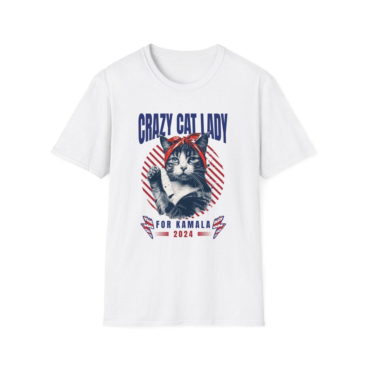 Childless Cat Ladies For Kamala Harris 47 Funny Pro Kamala Shirt 5