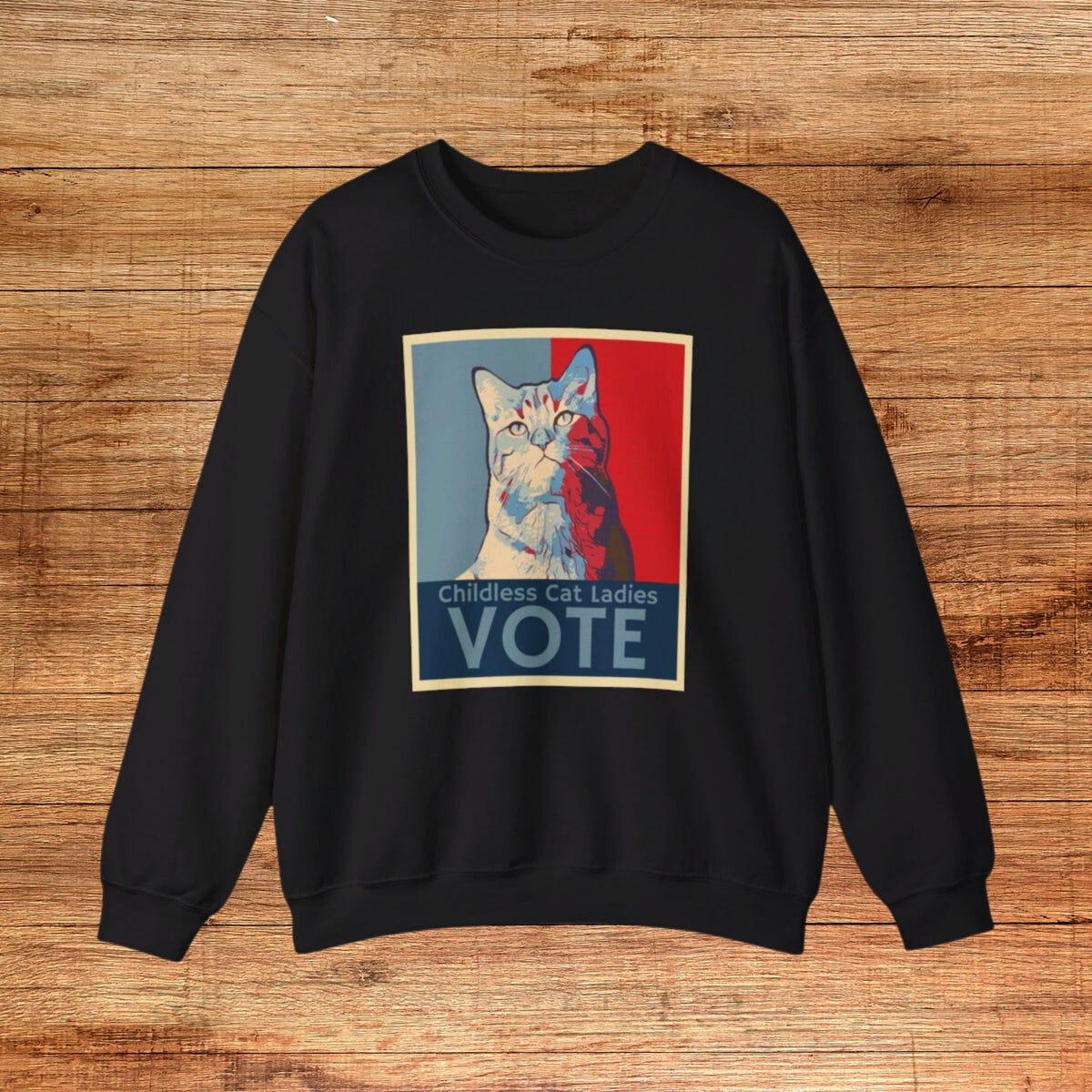 Childless Cat Ladies Vote Shirt 8