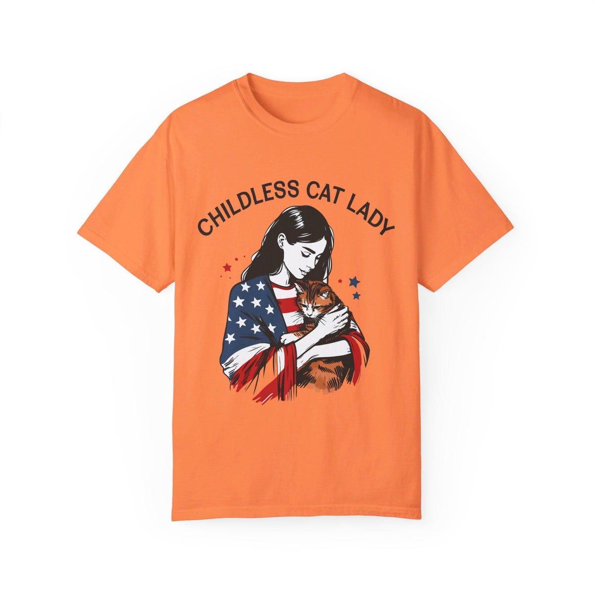 Childless Cat Lady Kamala Harris Shirt 10