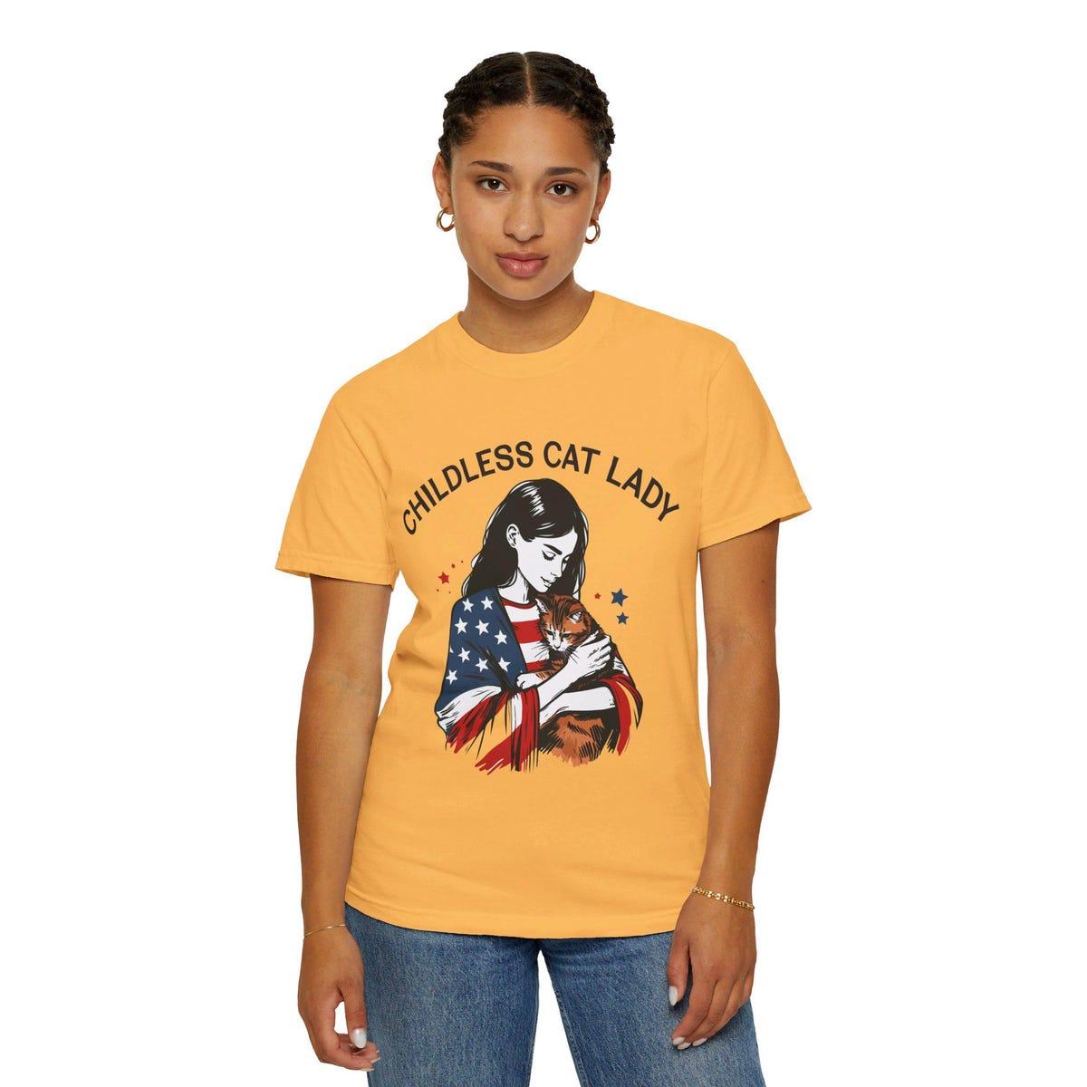 Childless Cat Lady Kamala Harris Shirt 3