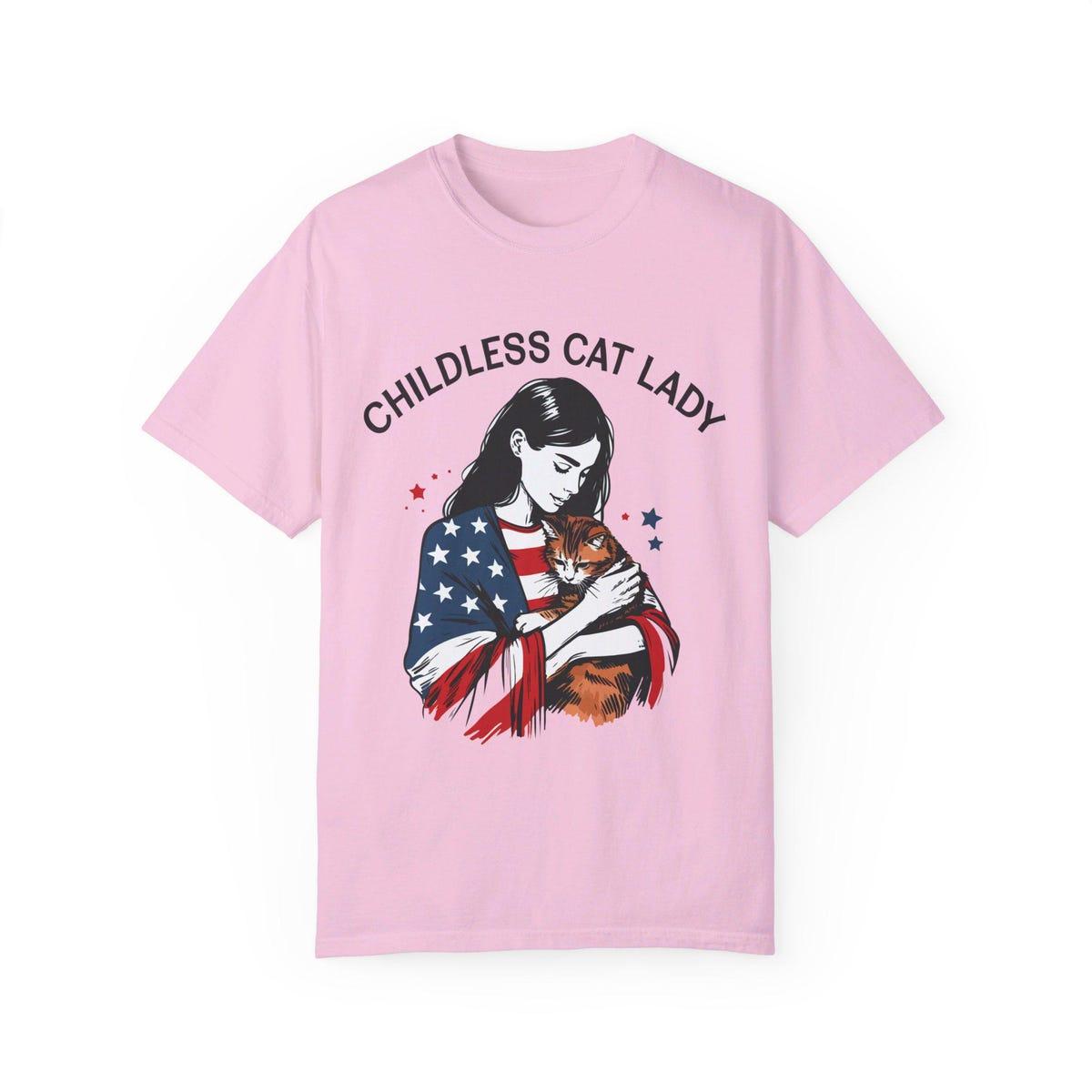 Childless Cat Lady Kamala Harris Shirt 8