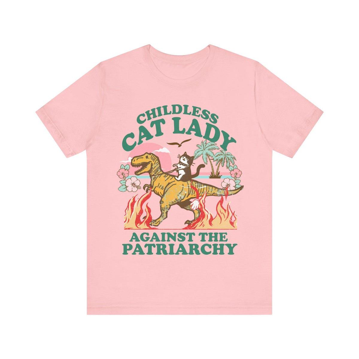 Childless Cat Lady Shirt 7