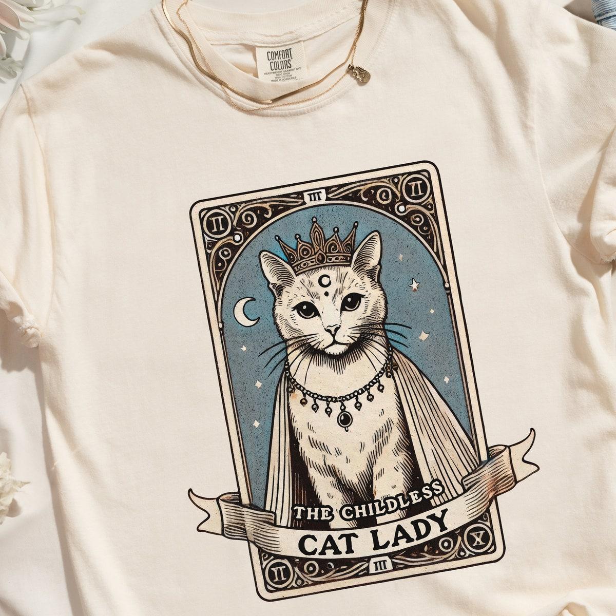 Childless Cat Lady Vote Kamala Shirt 6