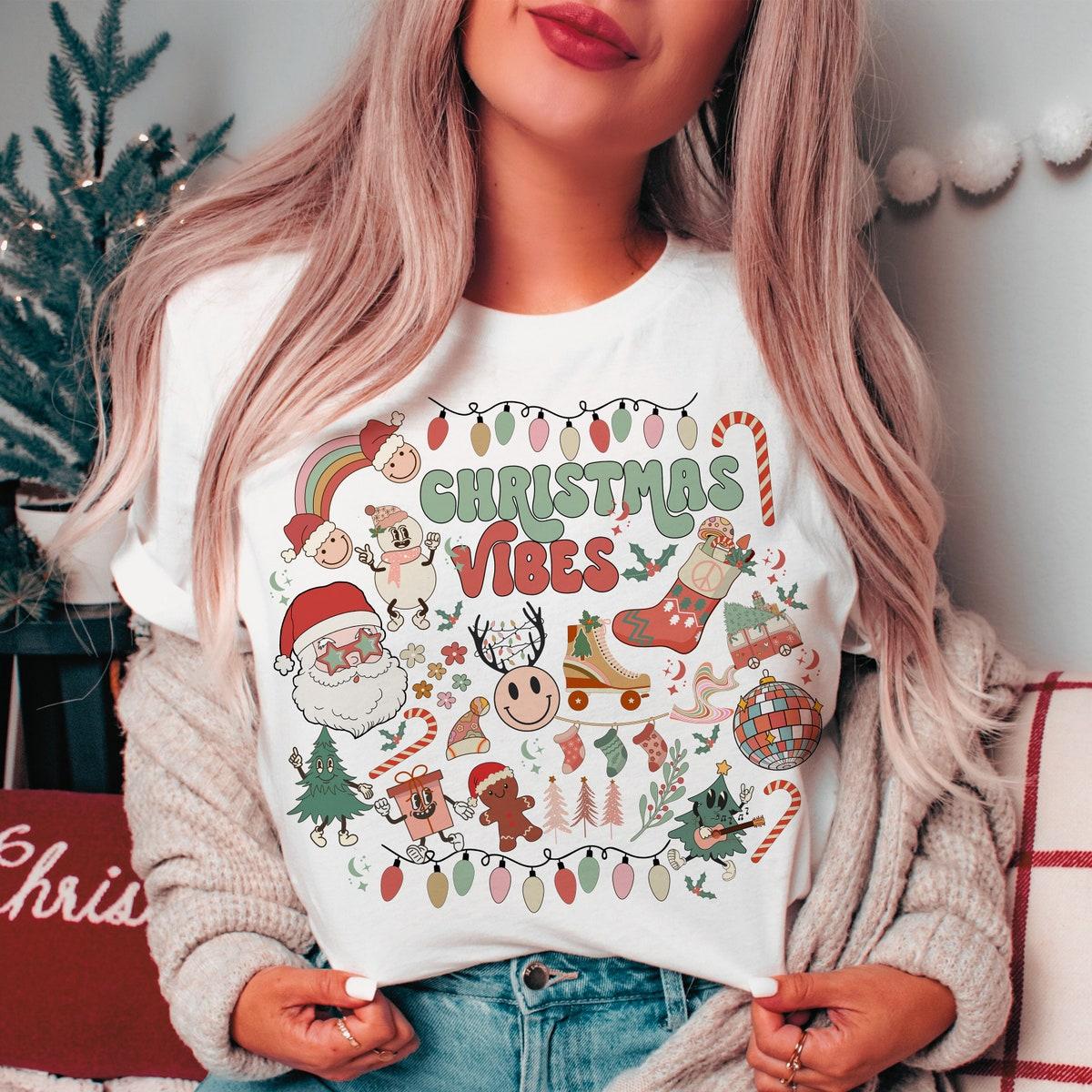 Christmas Vibes Christmas Season Sweatshirts 4