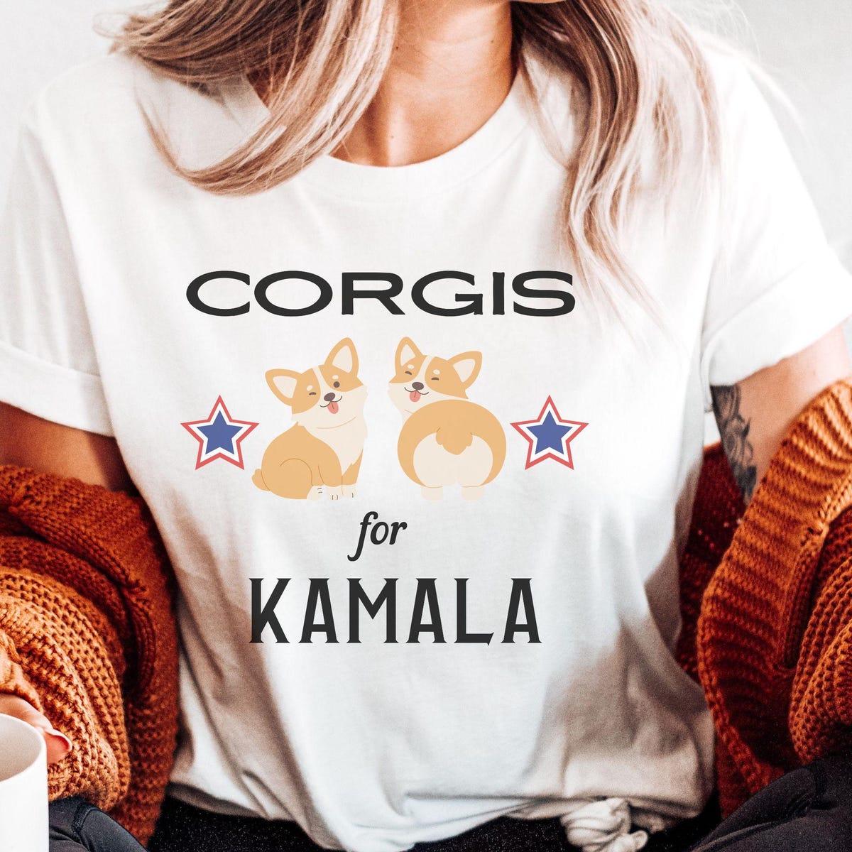 Corgis For Kamala President Harris Shirt 1