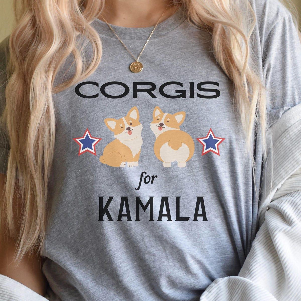 Corgis For Kamala President Harris Shirt 3