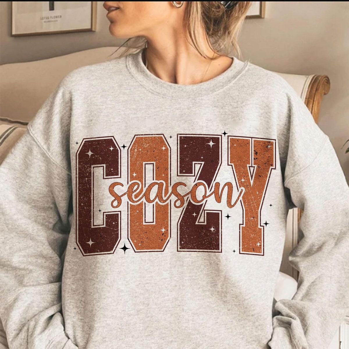 Cozy Season Fall Halloween Shirt 3