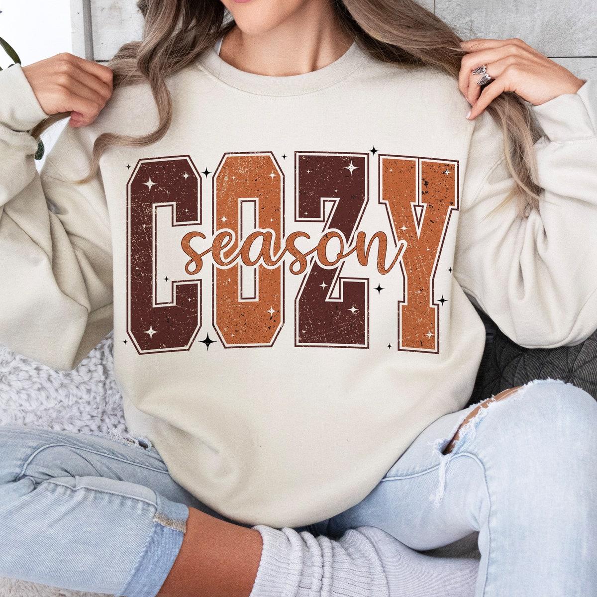 Cozy Season Fall Halloween Shirt 4