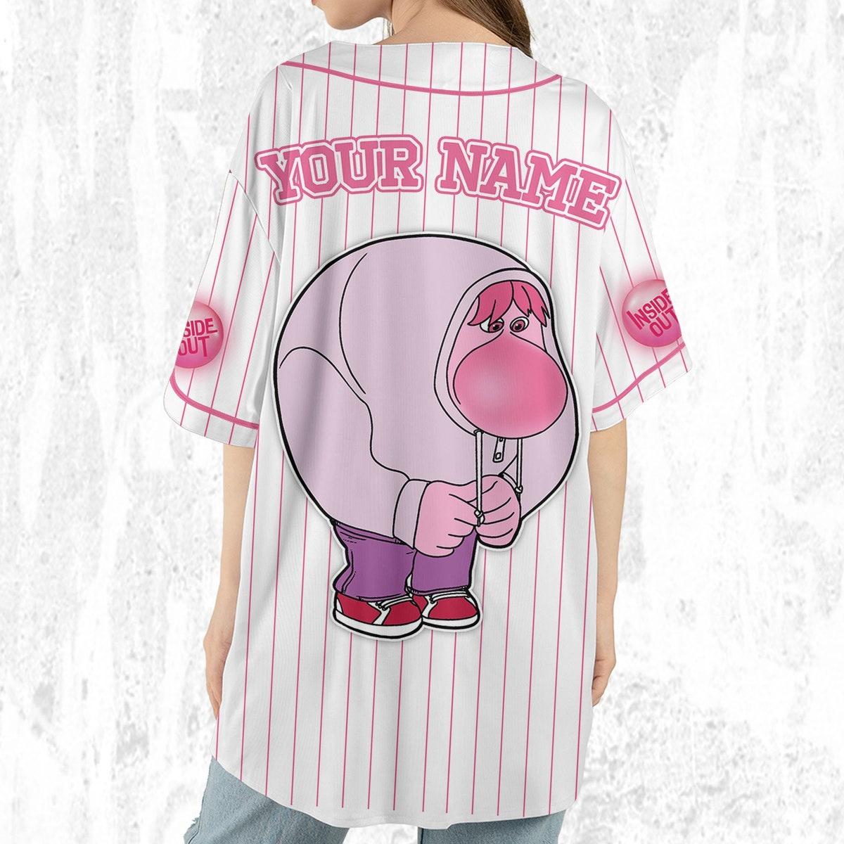 Custom Disney Inside Out Embarrassment Simple Baseball Jersey 6