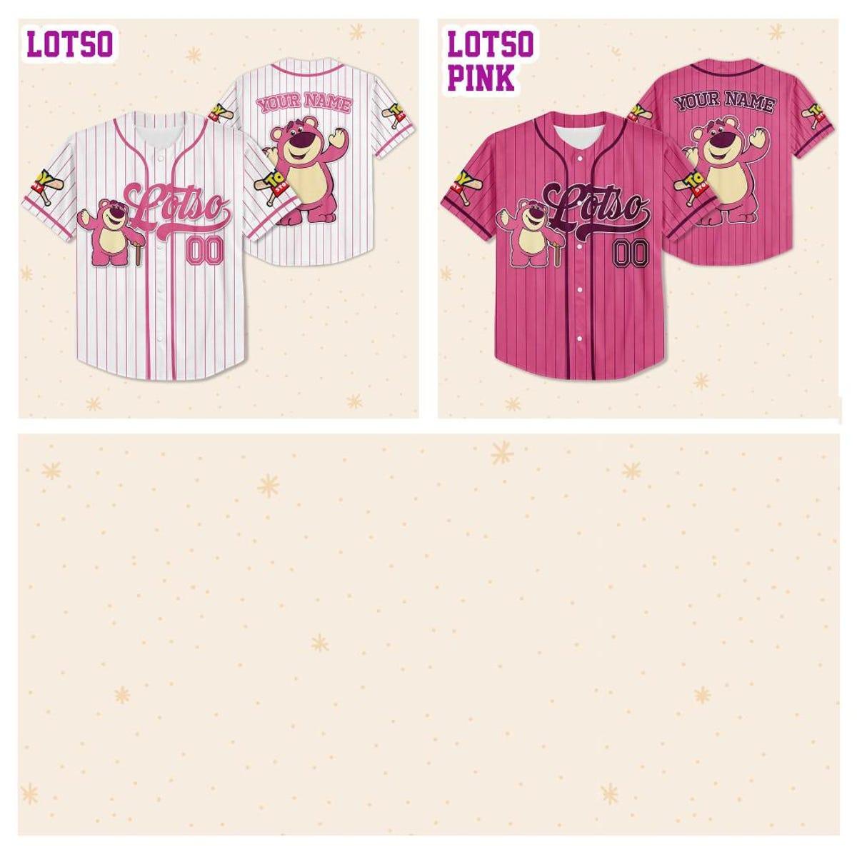 Custom Disney Toy Story Simple Collection Baseball Jersey 7