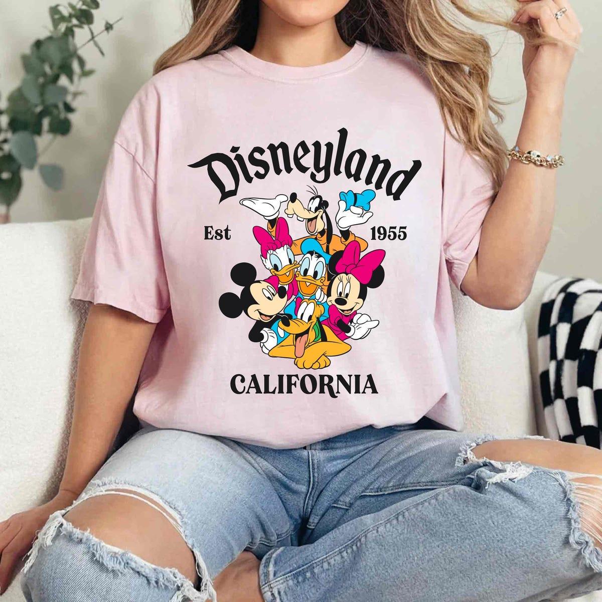 Custom Disneyland California 1955 Disney Villains Shirt 2