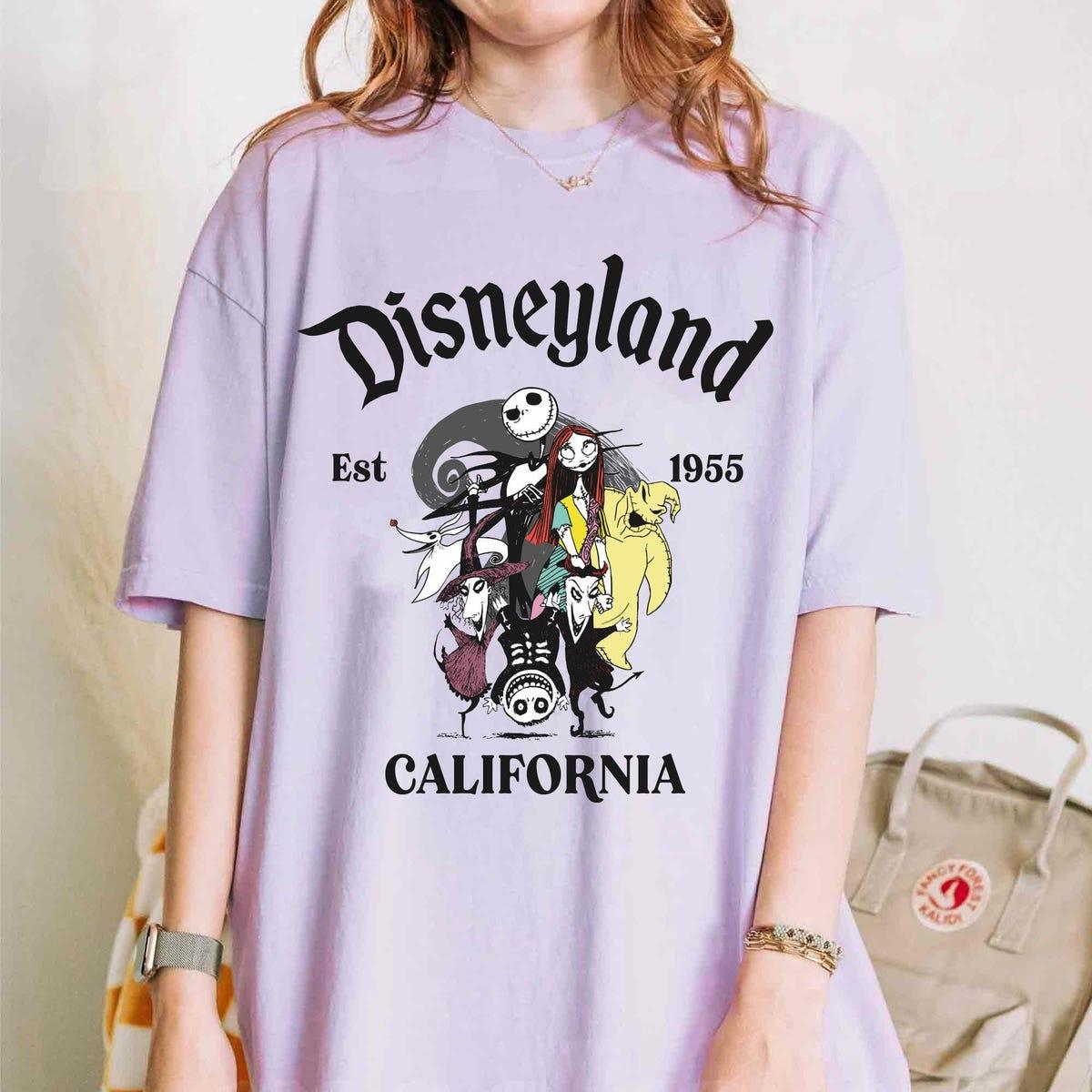 Custom Disneyland California 1955 Disney Villains Shirt 6