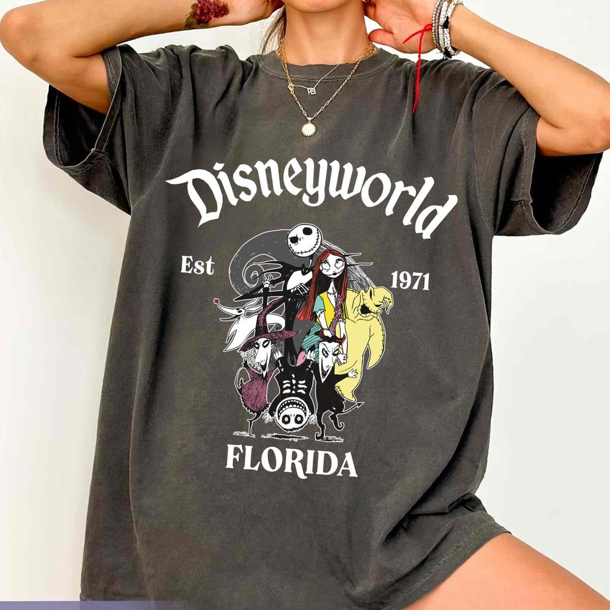 Custom Disneyworld 1971 Florida Disney Villains Shirt 3