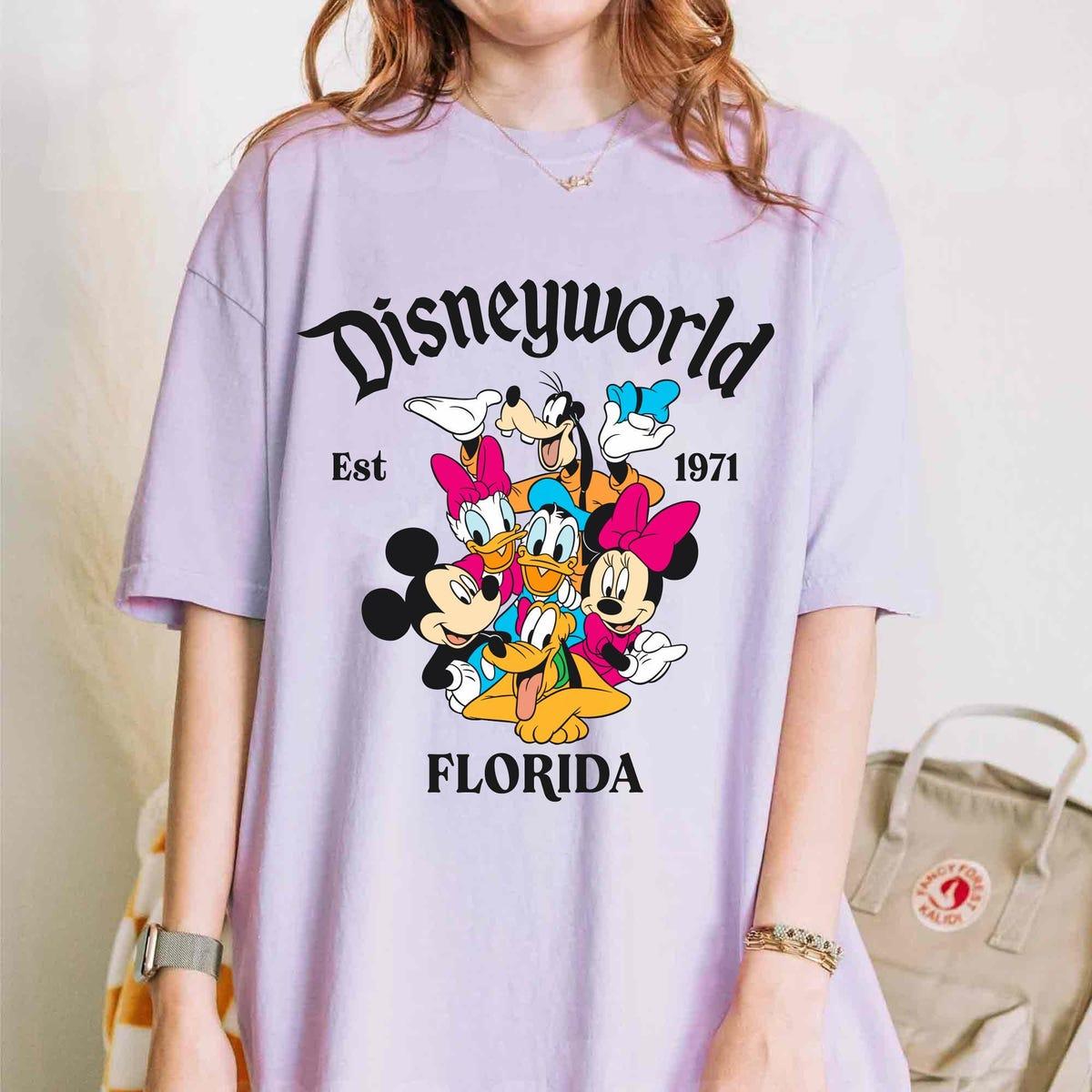 Custom Disneyworld 1971 Florida Disney Villains Shirt 5