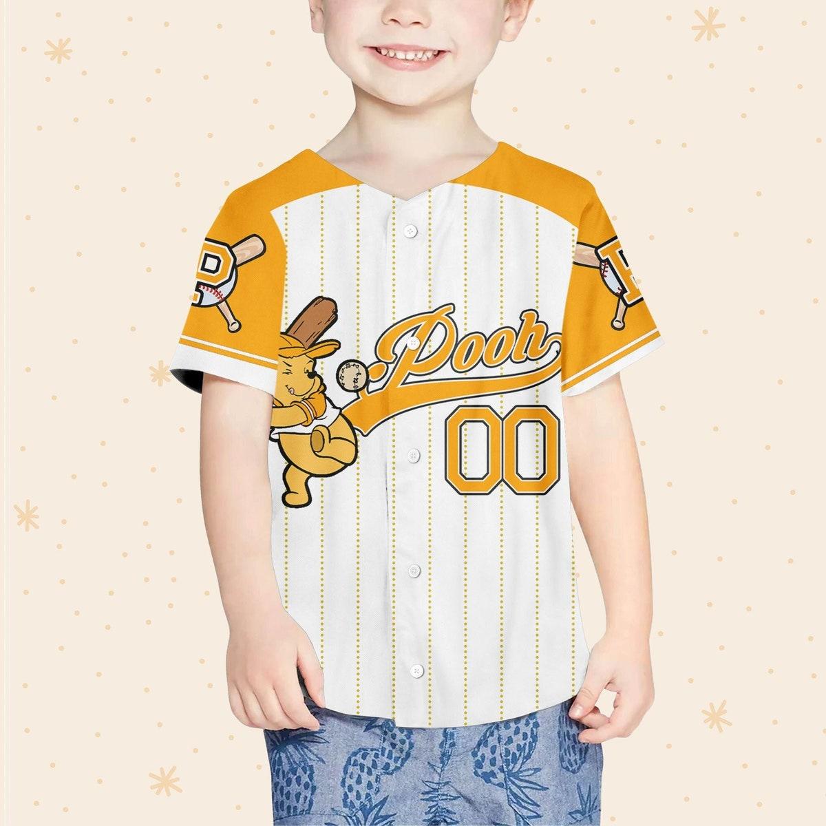 Custom Name Disney Game Day Baseball Jersey 4