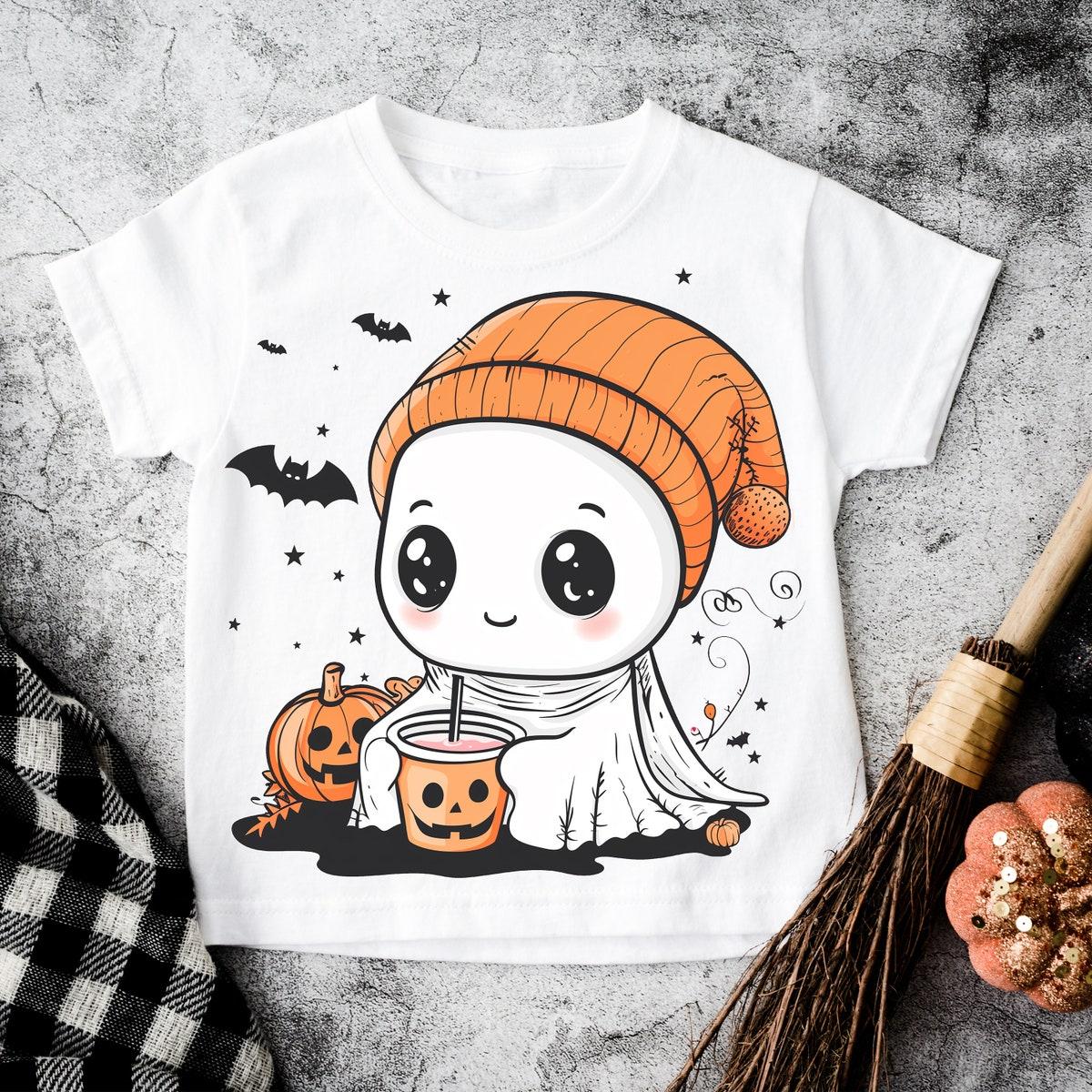 Cute Ghost Halloween Shirt 1