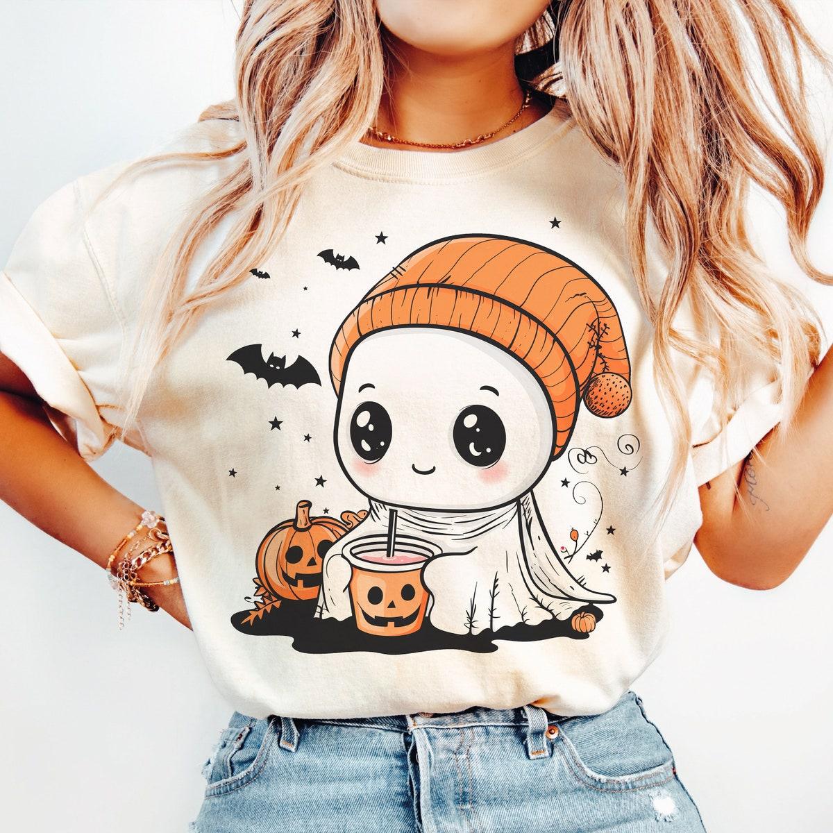 Cute Ghost Halloween Shirt 2