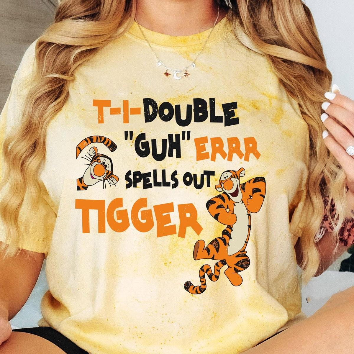 Cute Tigger Spell Name Shirt 2