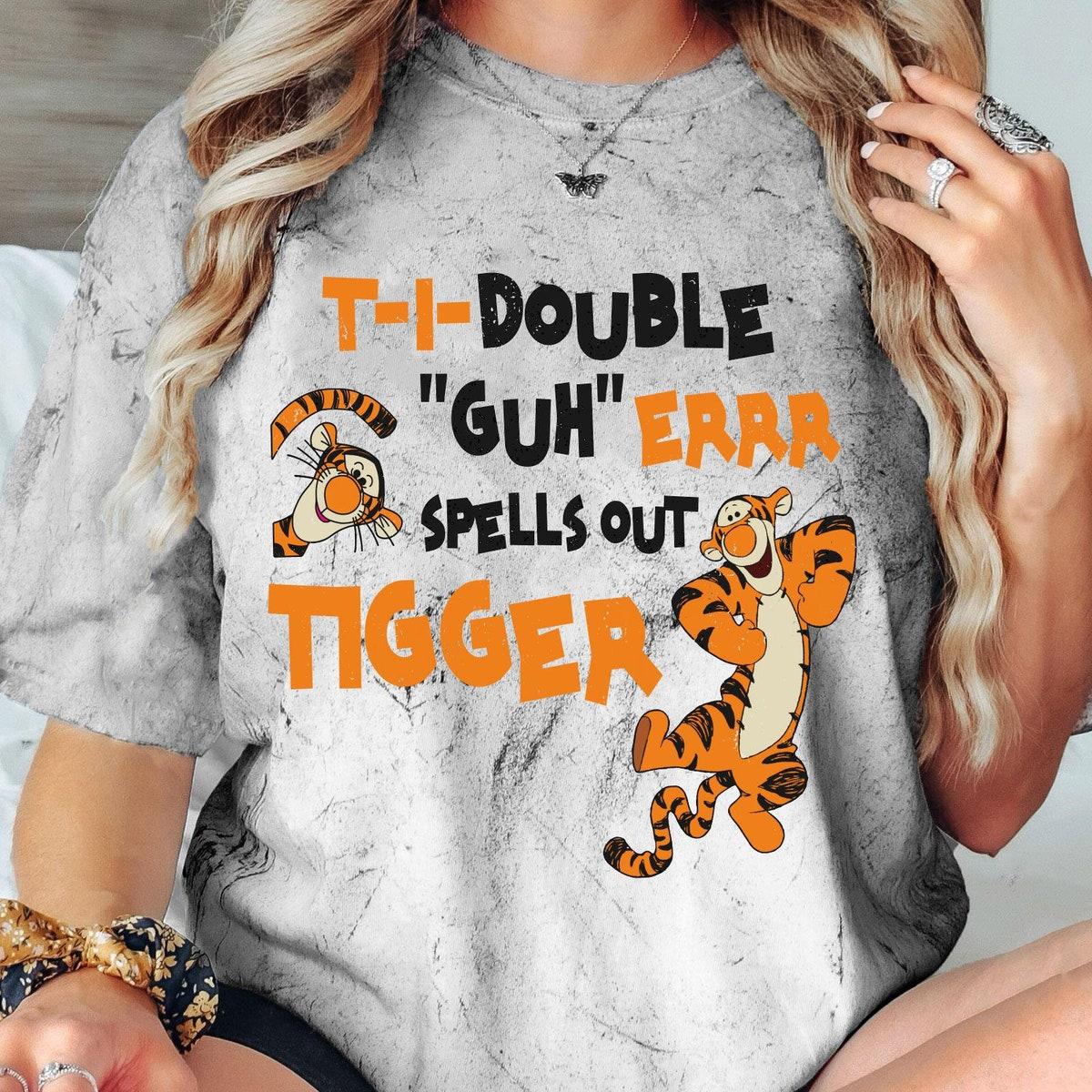 Cute Tigger Spell Name Shirt 4