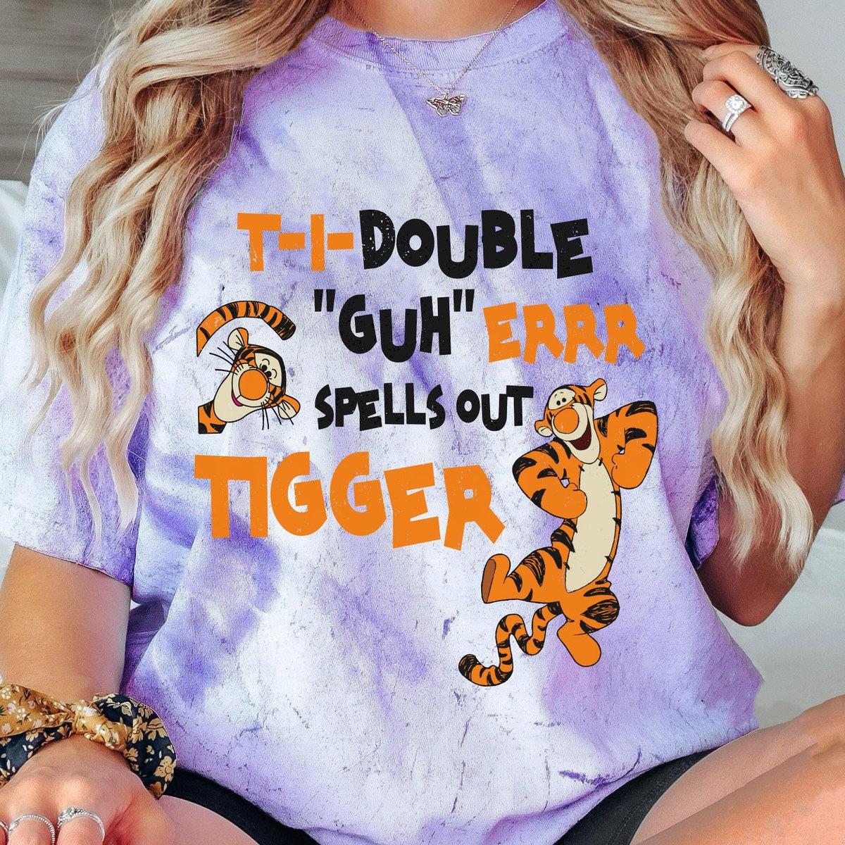 Cute Tigger Spell Name Shirt 6