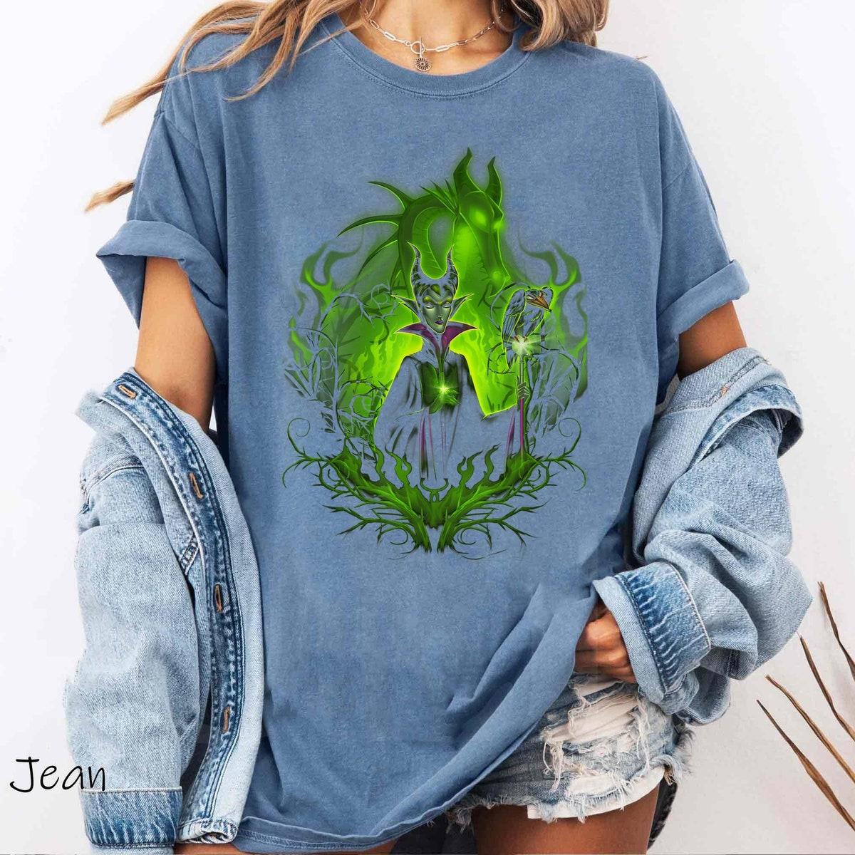 Dark Detailed Maleficent Dragon Diablo Shirt 3