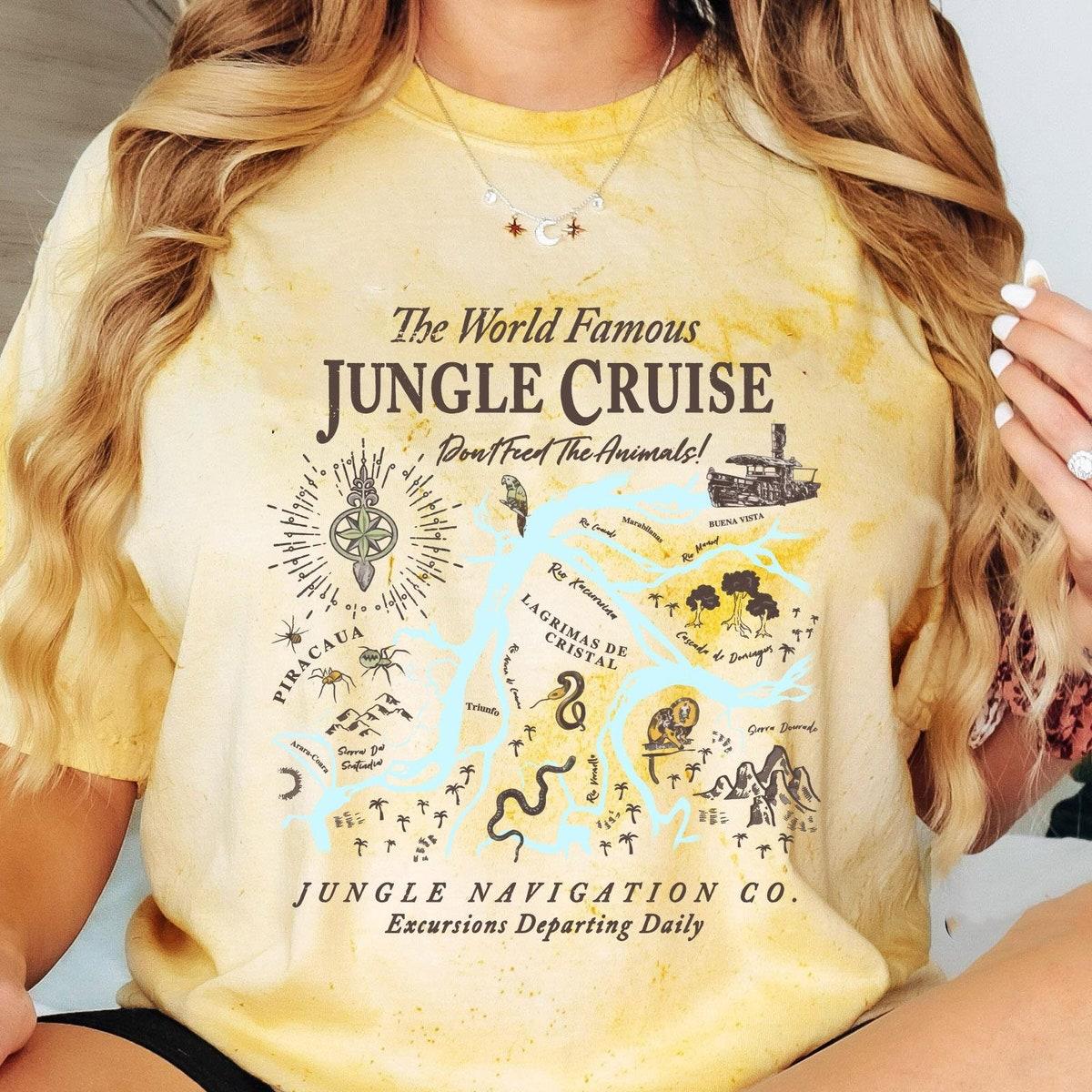 Disney Jungle Cruise World Famous Excursions Departing Daily Blast Shirt 2